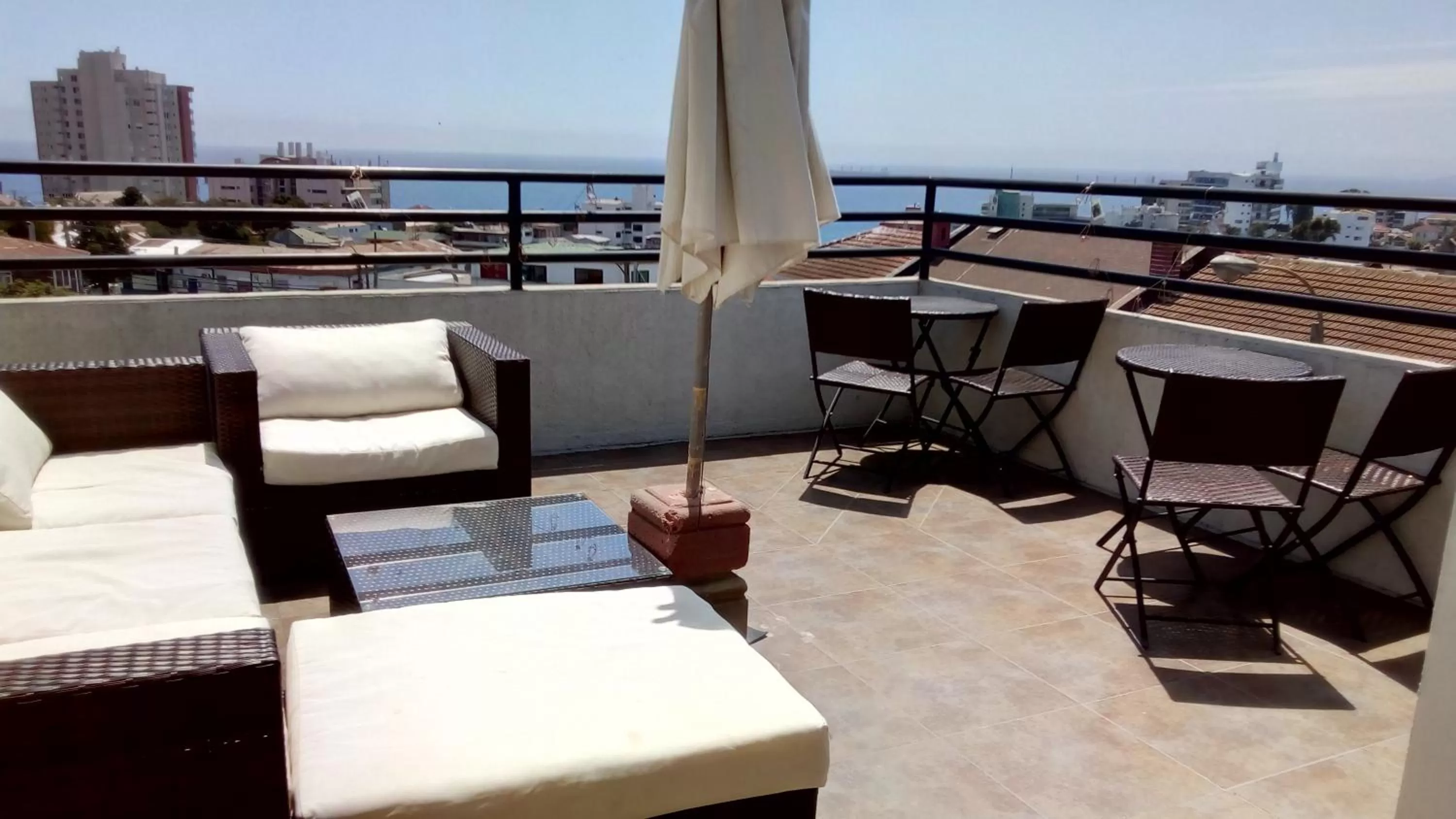 Balcony/Terrace in B&B Hostel CasaMoro