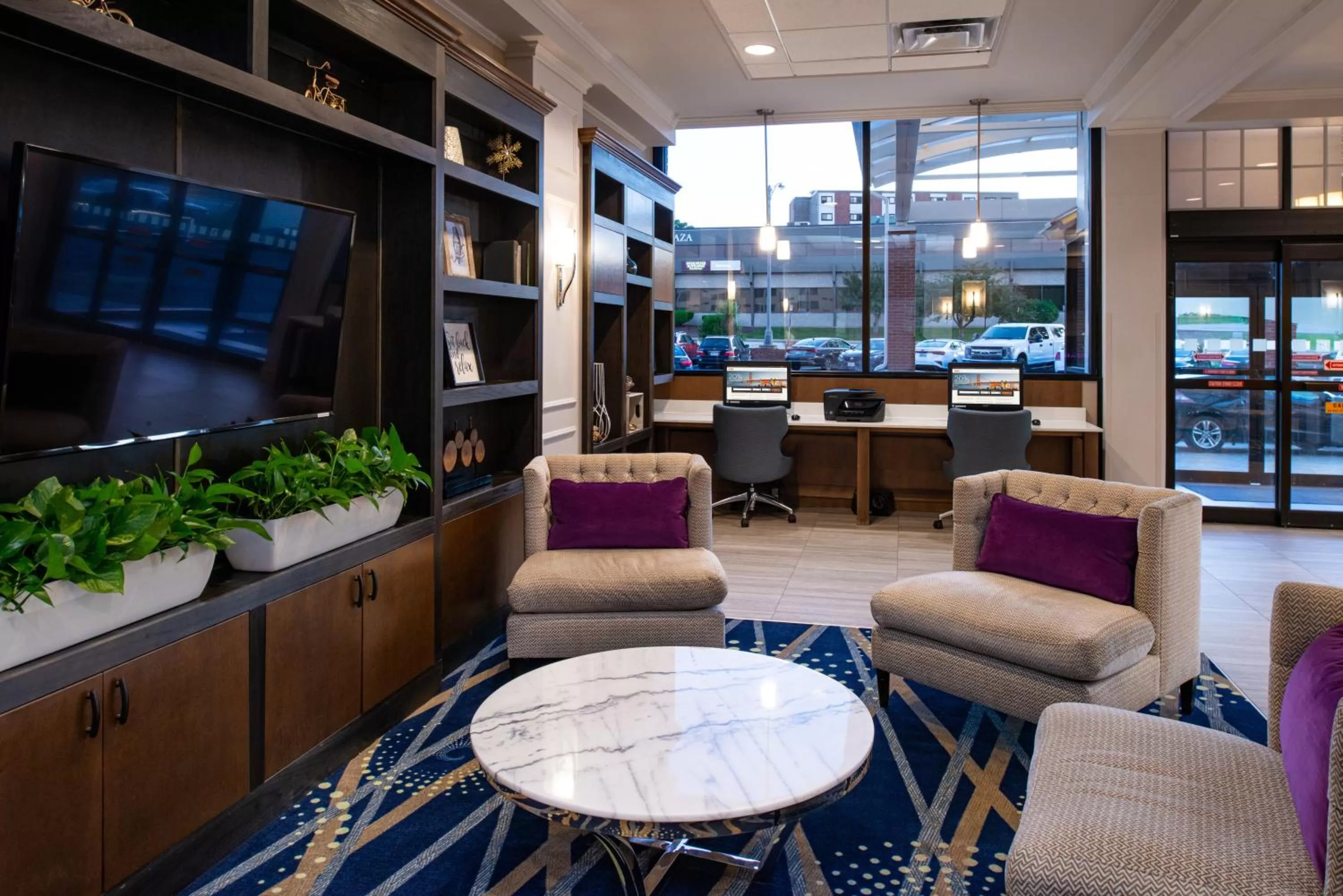 Property building in Doubletree By Hilton Concord Downtown