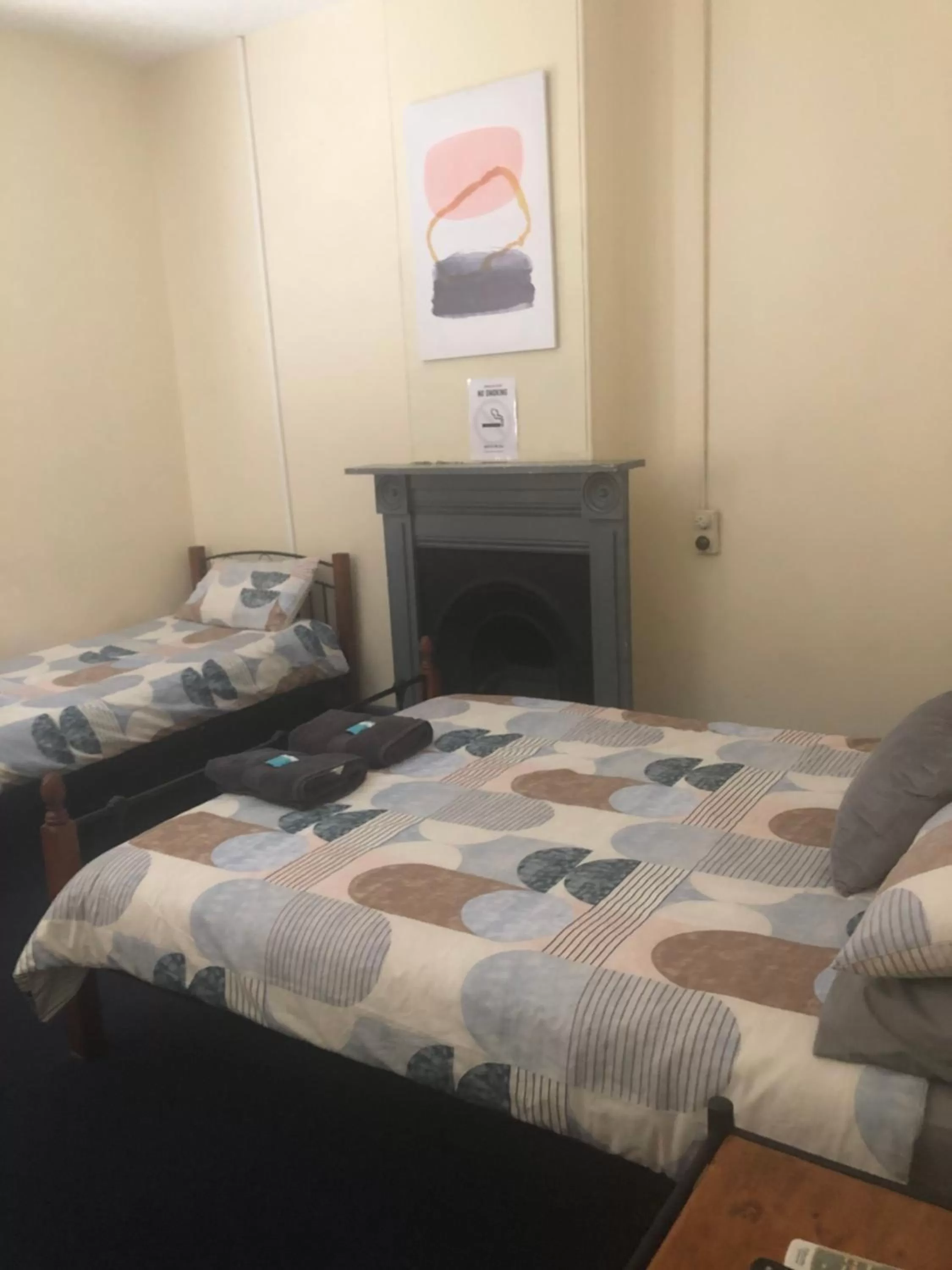 Bed in Cornucopia hotel