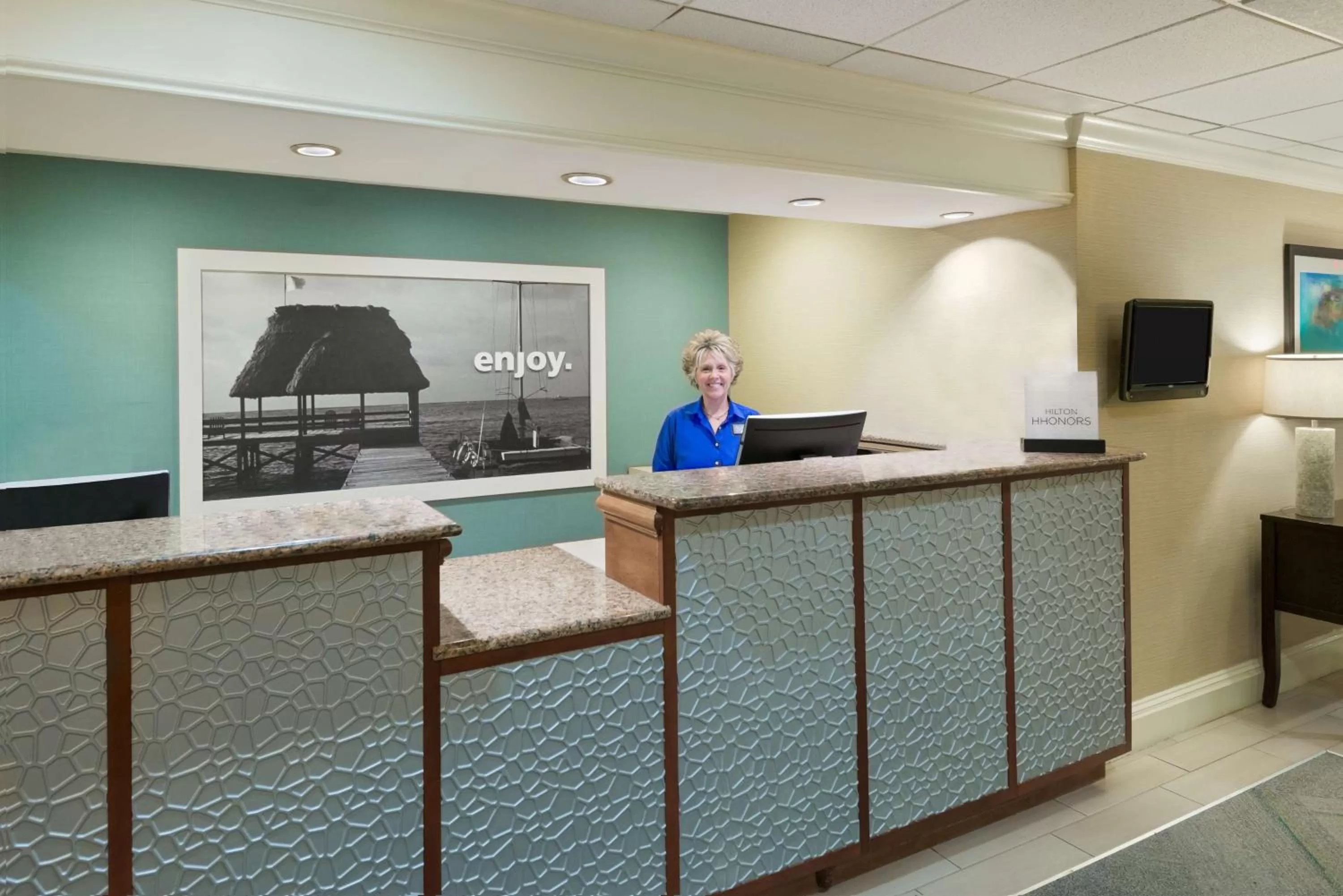 Lobby or reception in Hampton Inn Ellenton/Bradenton