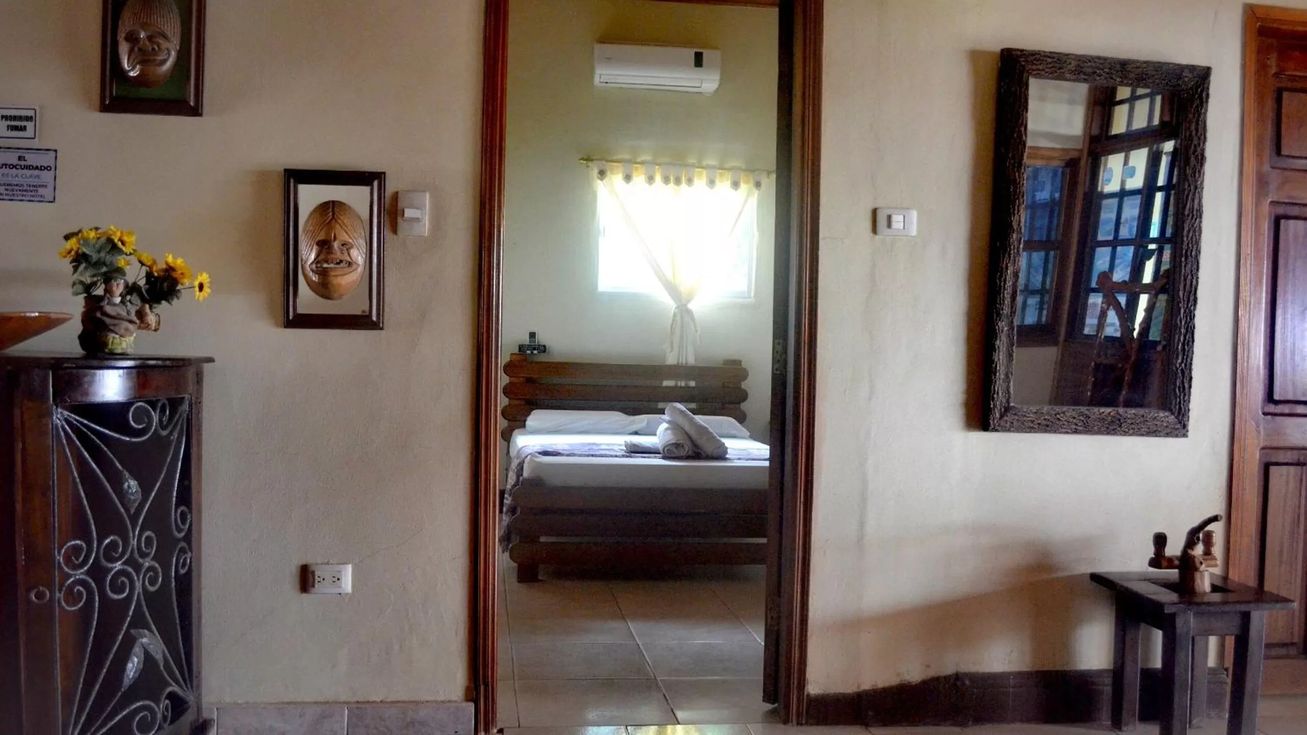 View (from property/room), Bathroom in Hotel Costa Mar Coveñas