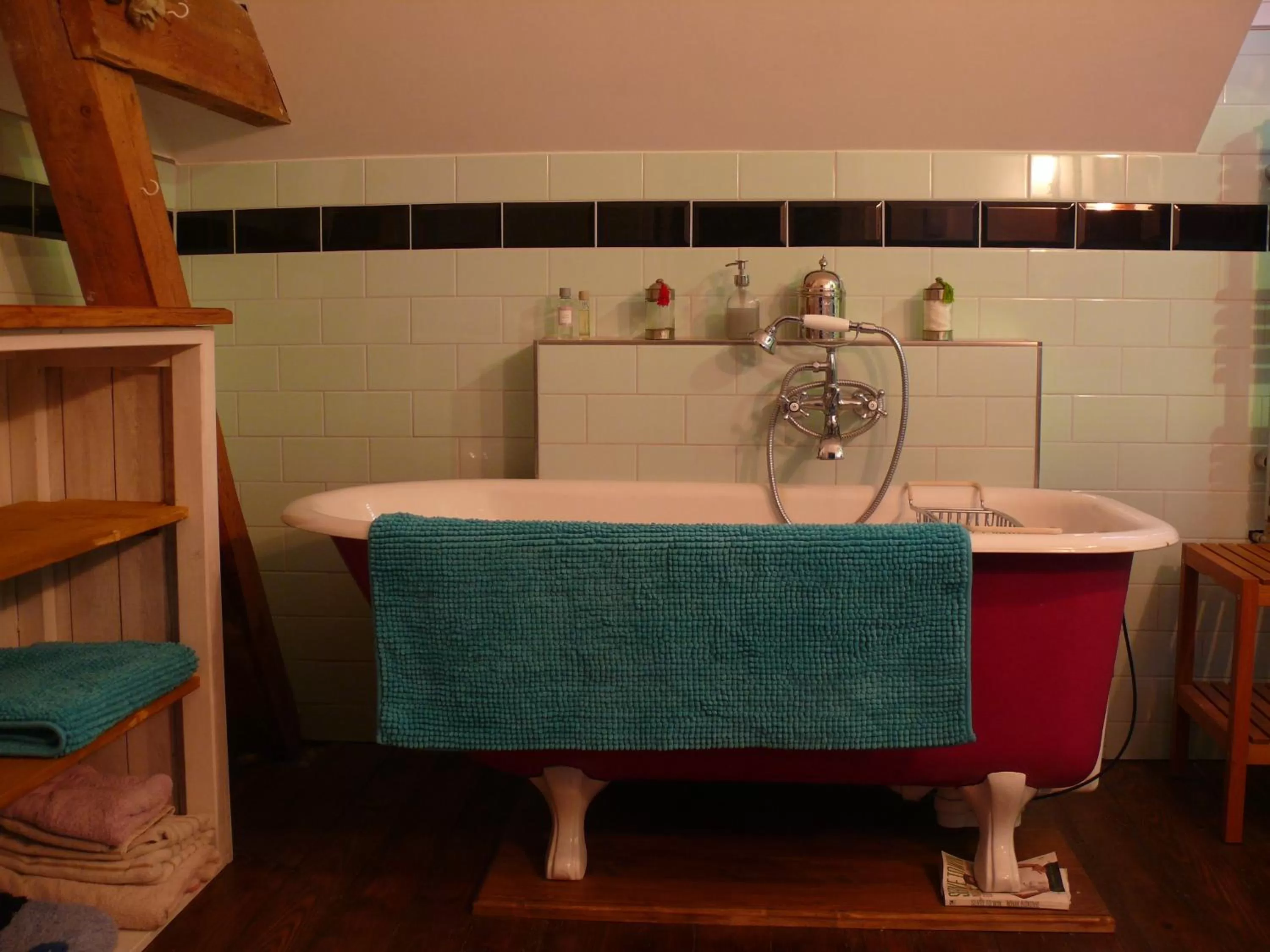 Bathroom in B&B Mühlenvilla am Bützower Hafen