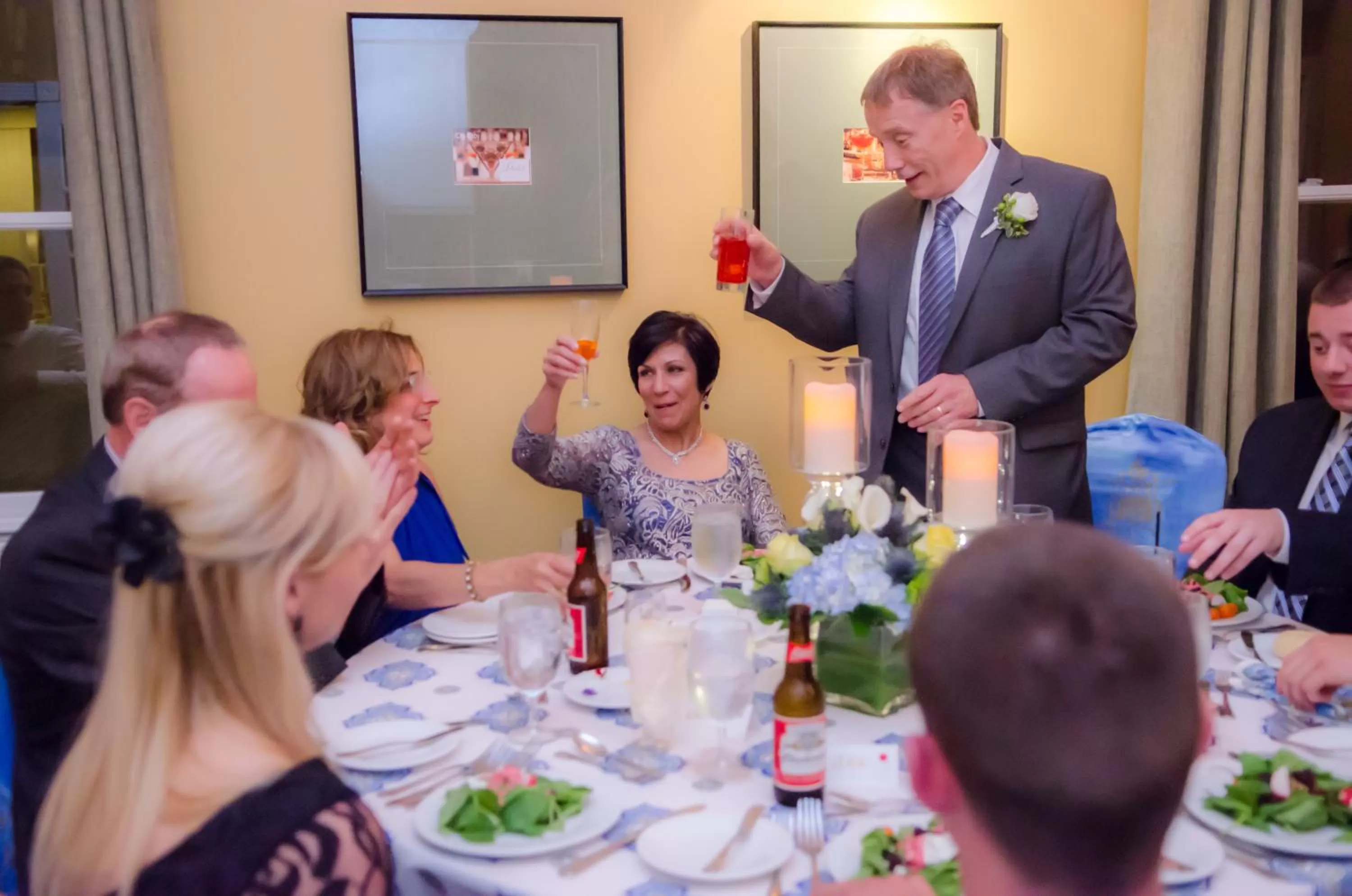 Family in Pilgrim House