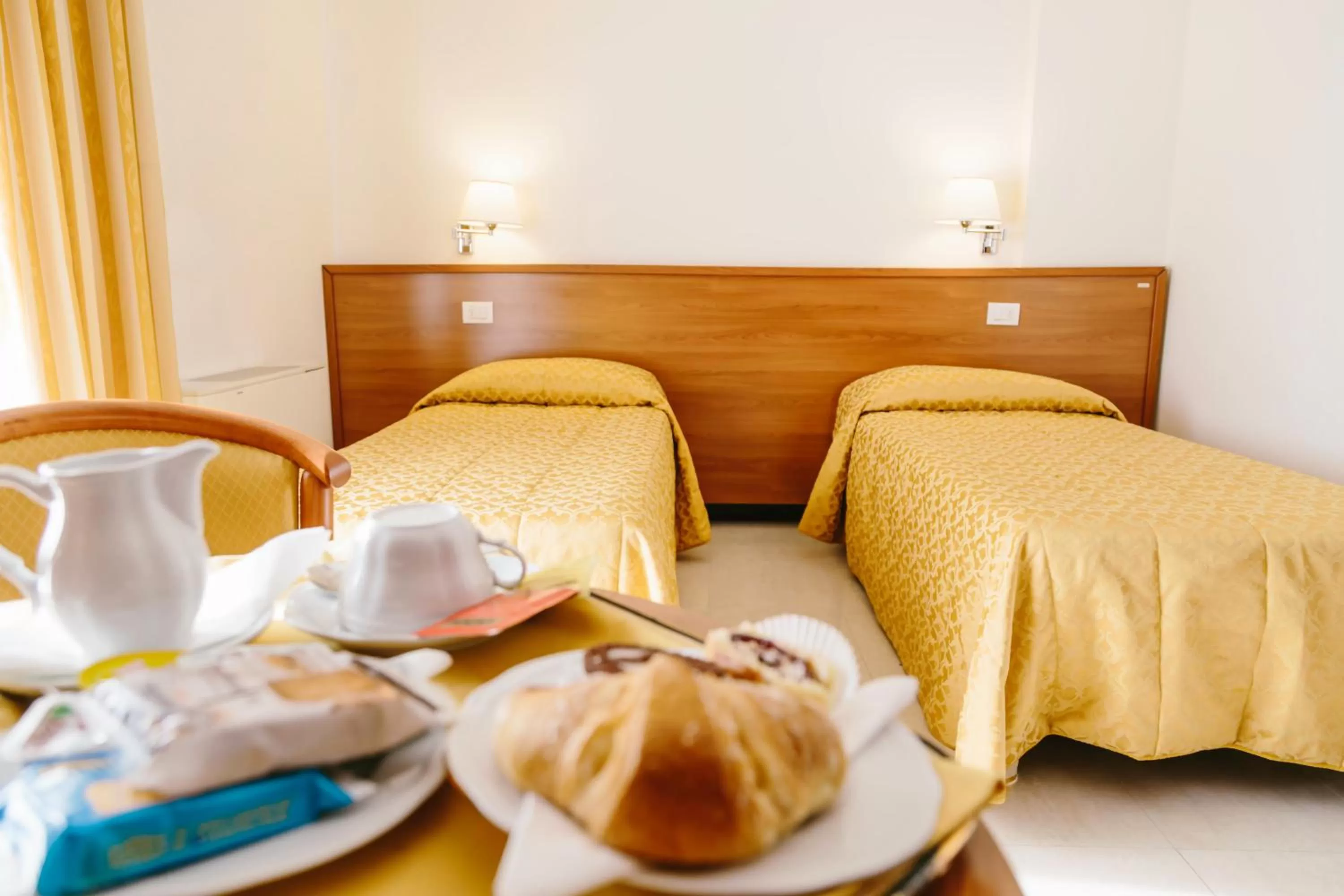 Bed in Hotel Residence Federiciano