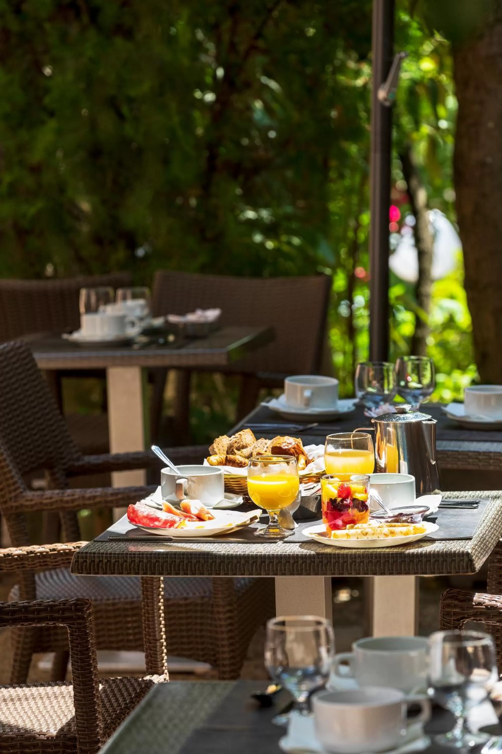 Breakfast in Hôtel Le Mozart