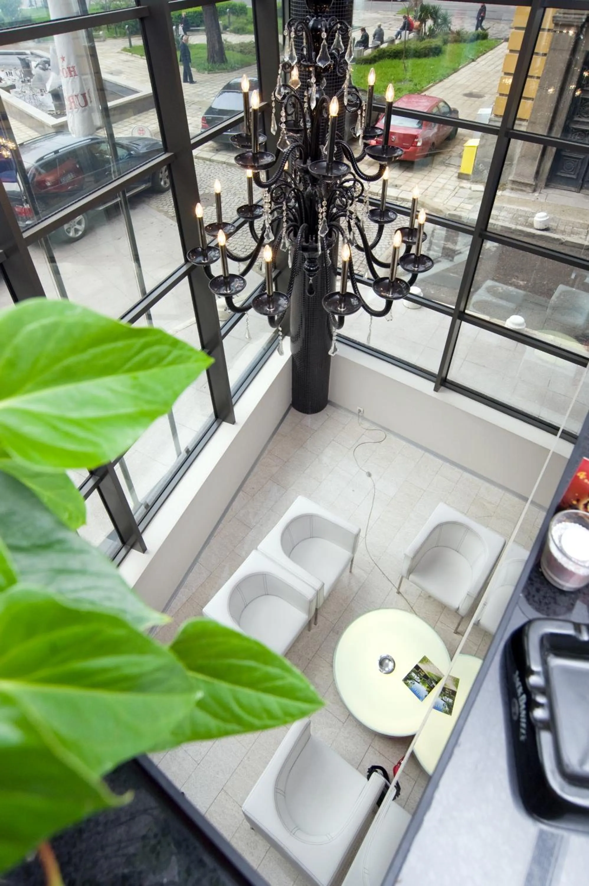 Lobby or reception in Hotel Burgas