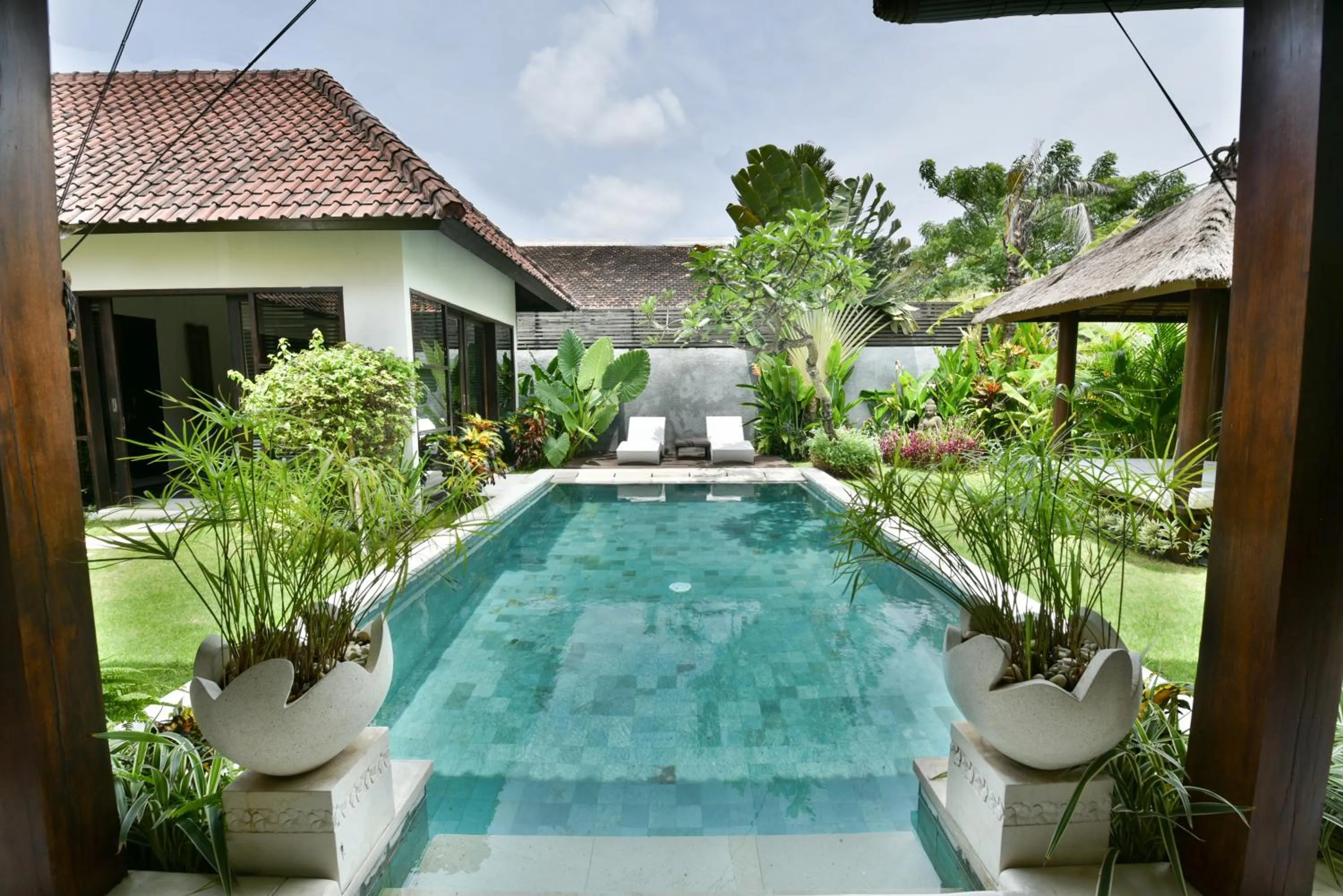 Pool view in Katala Suites and Villas