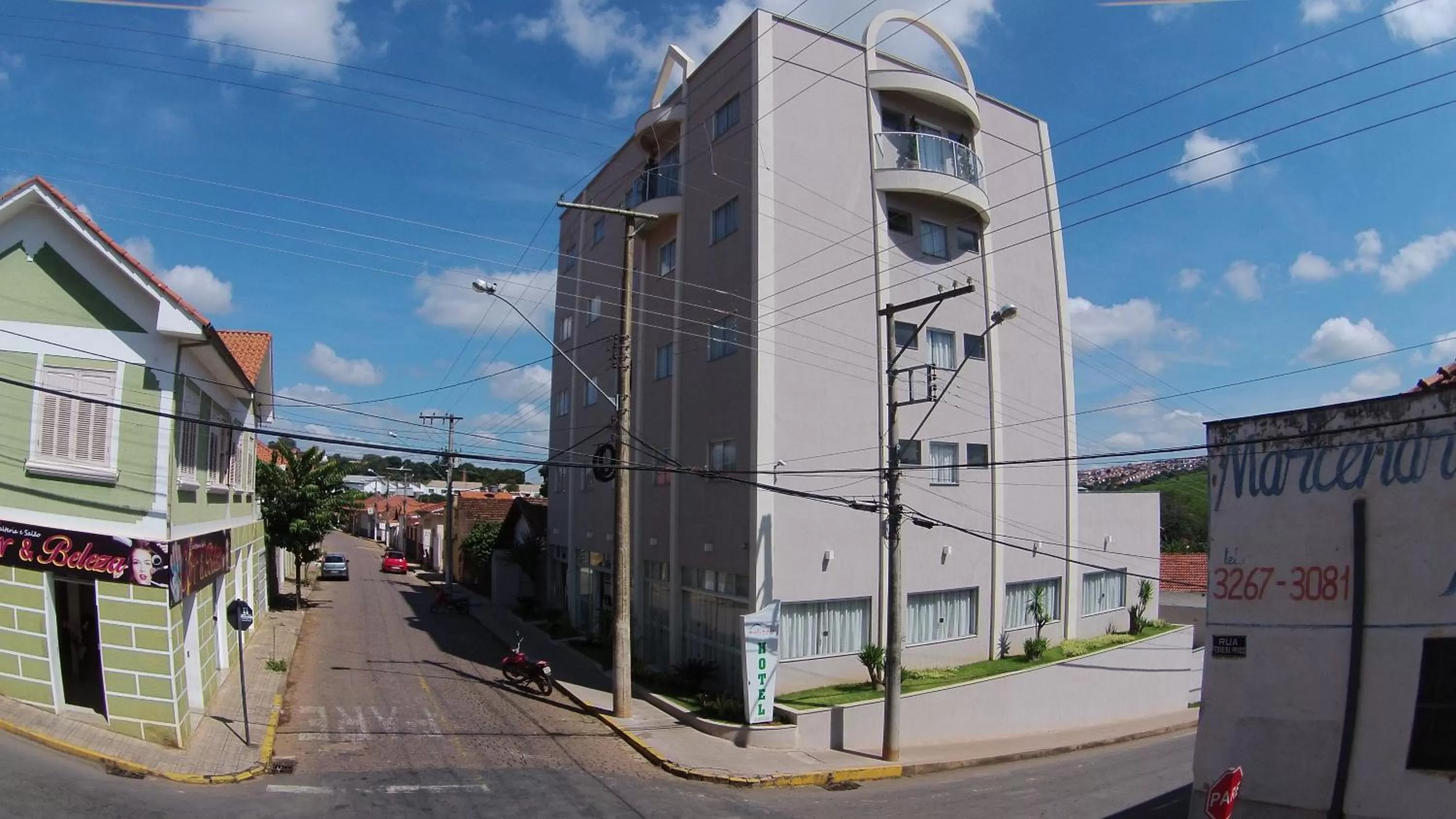 Street view in Matinada Palace Hotel
