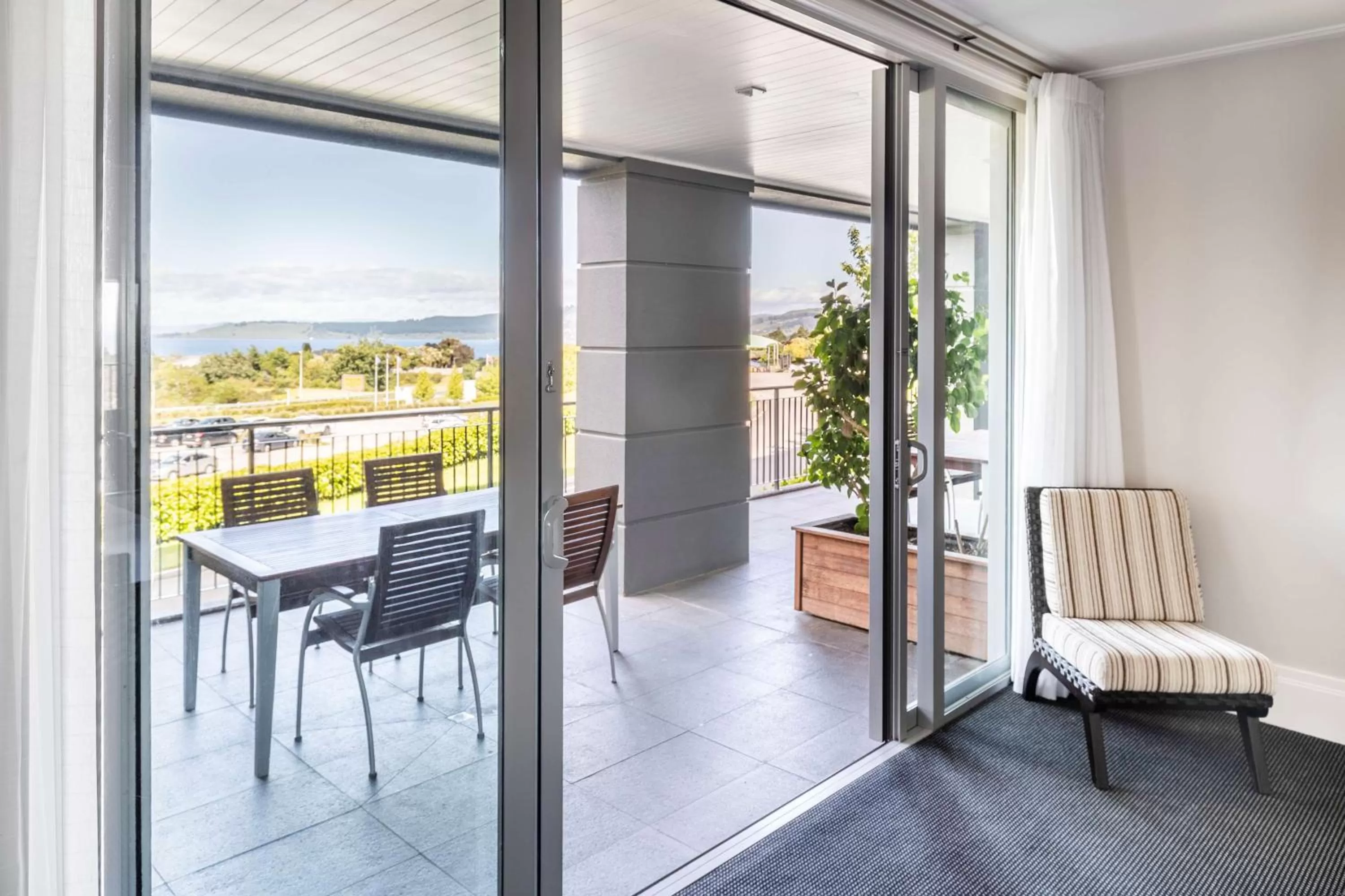 Balcony/Terrace in Hilton Lake Taupo