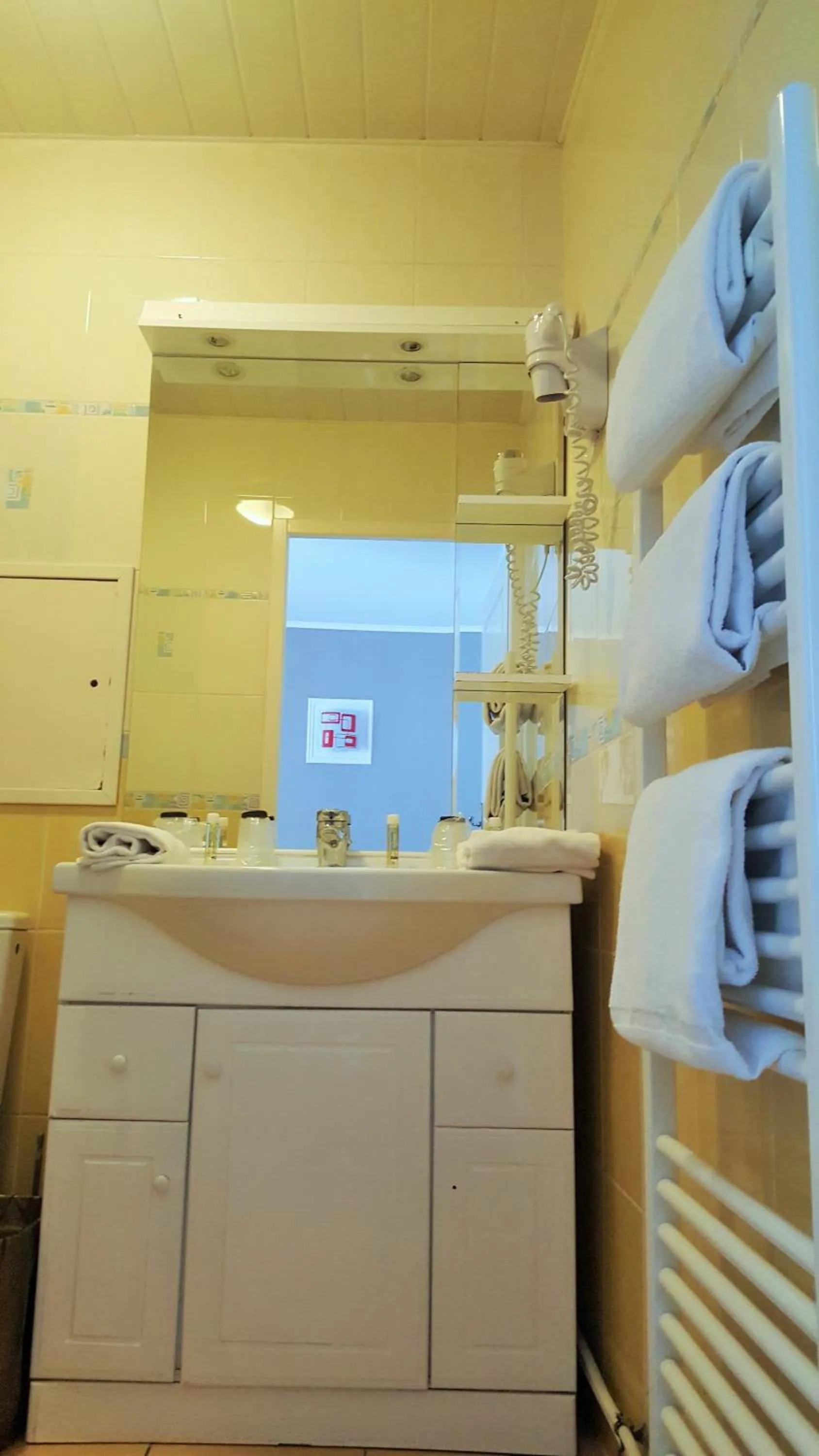 Shower in Modern'Hotel