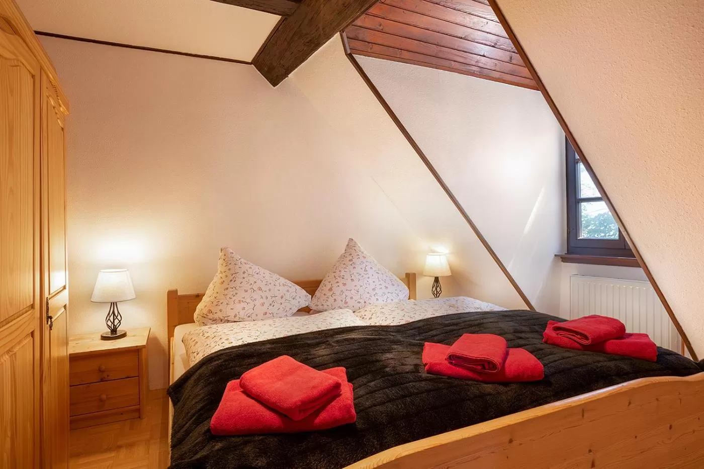 Photo of the whole room, Bed in Hotel & Restaurant Sichelschmiede