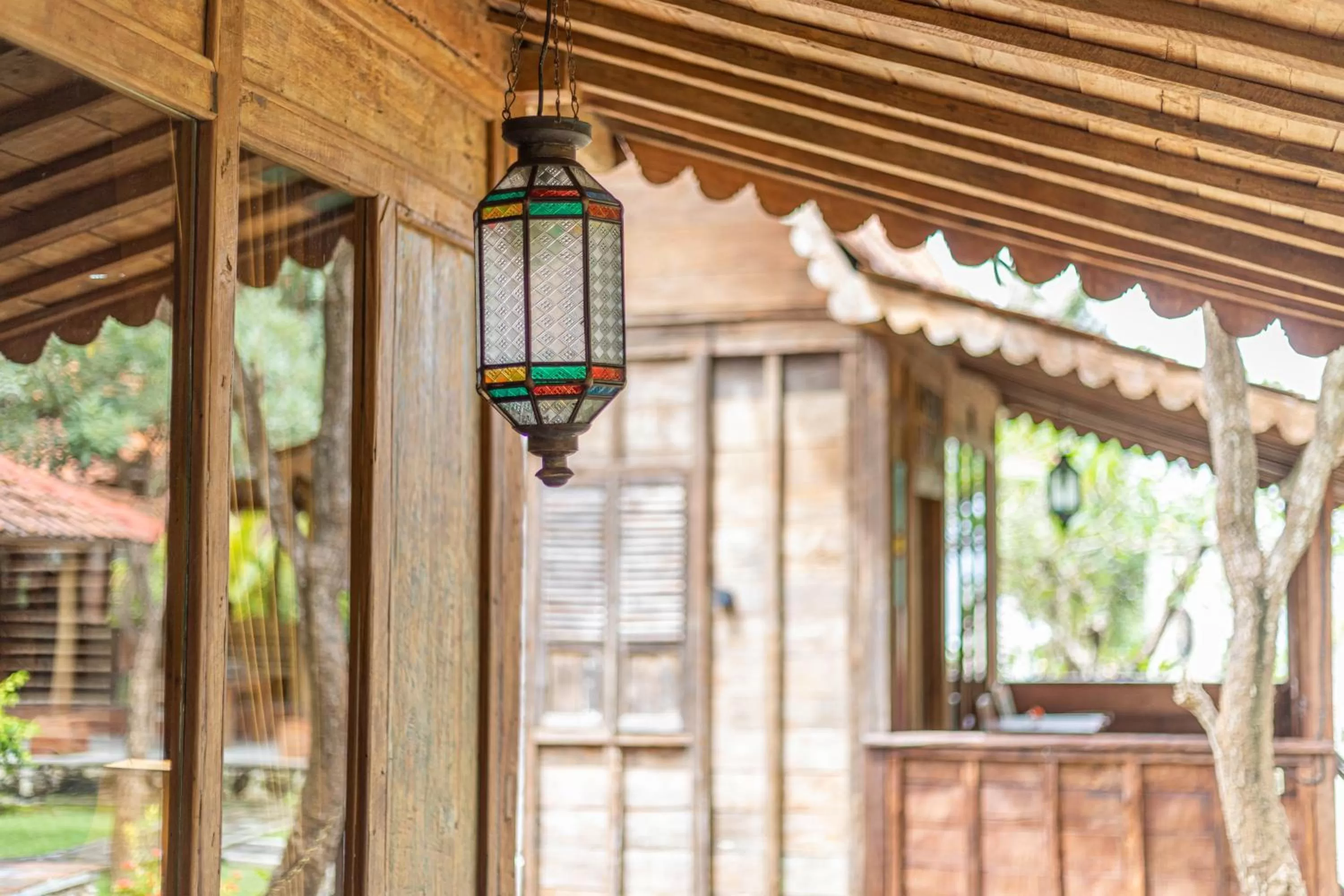 Patio in Jukung Cottage