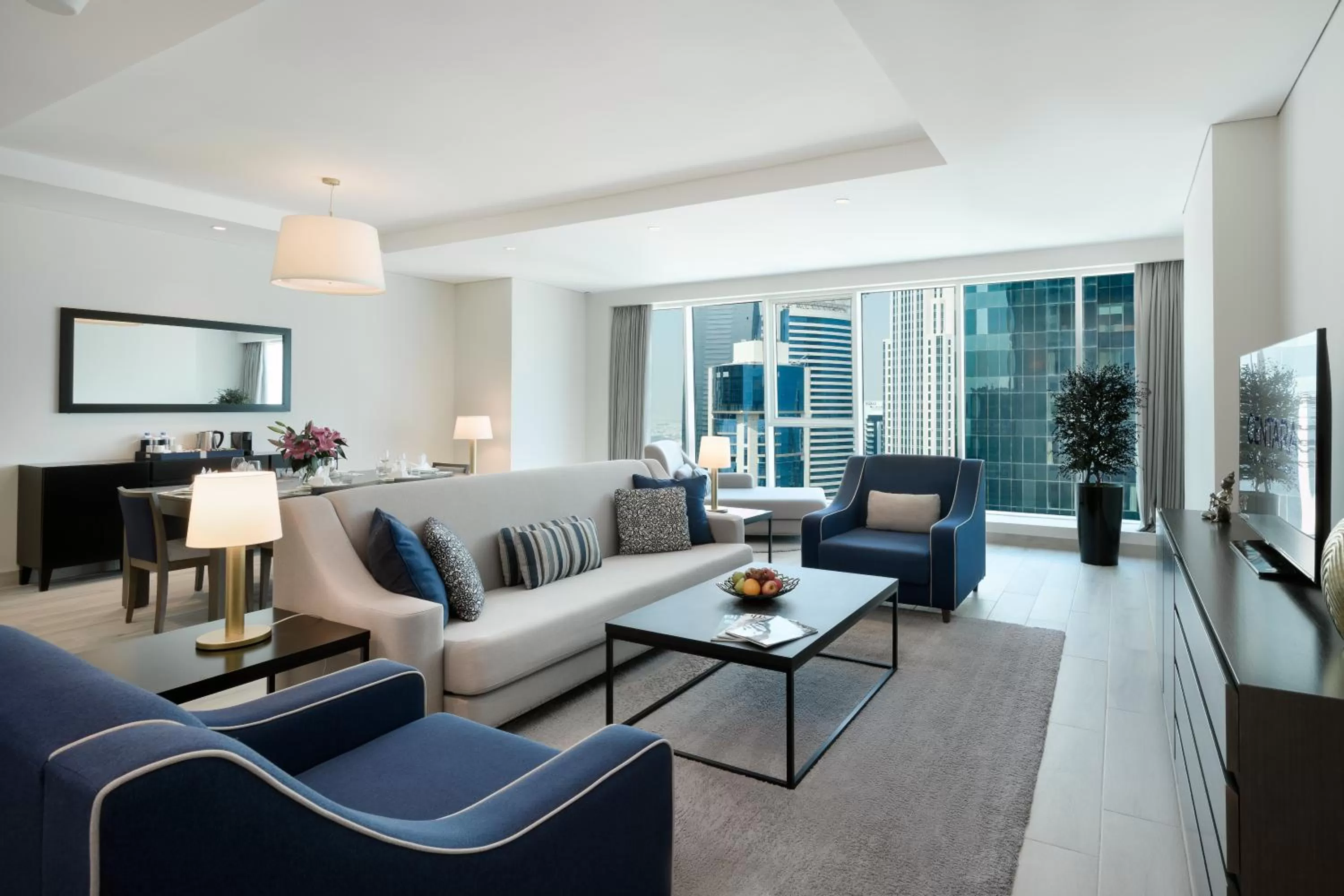 TV and multimedia in Centara West Bay Hotel & Residences Doha