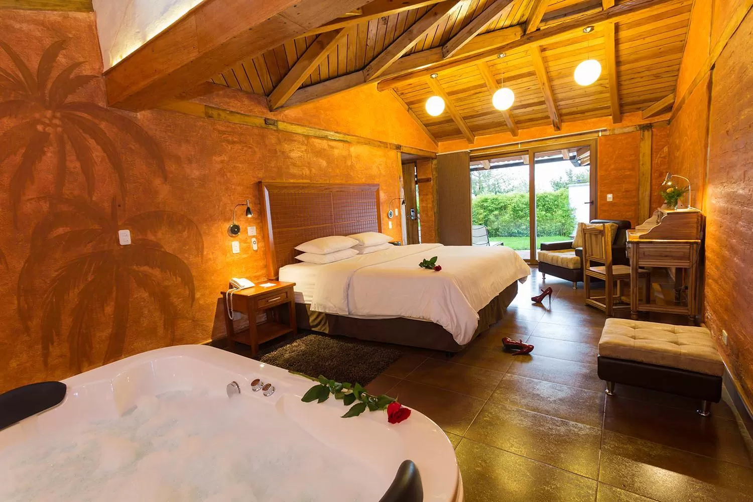 Bed in Luna Volcán, Adventure SPA