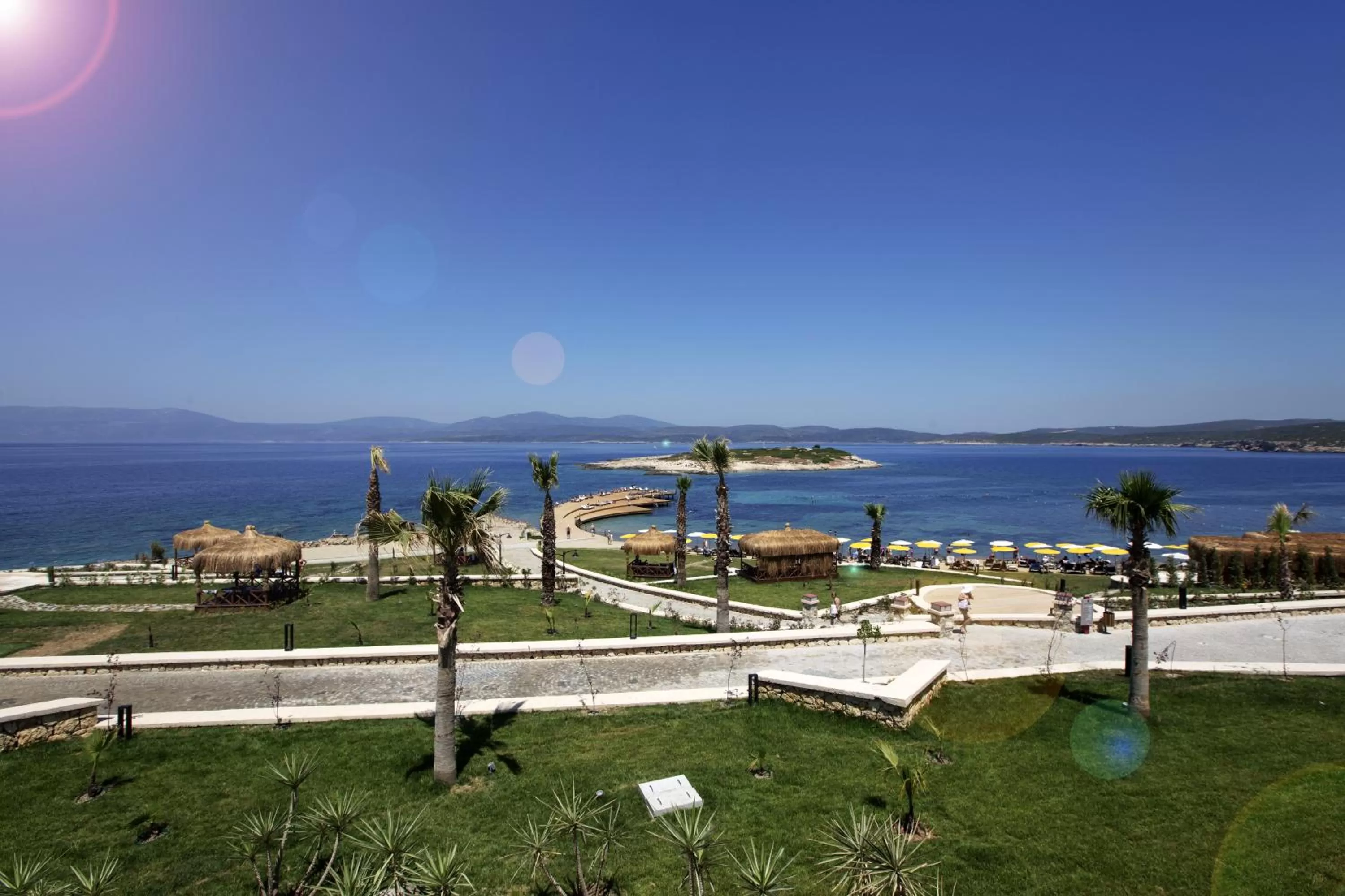 Bird's eye view in Royal Teos Thermal Resort Clinic & Spa - Halal Hotel