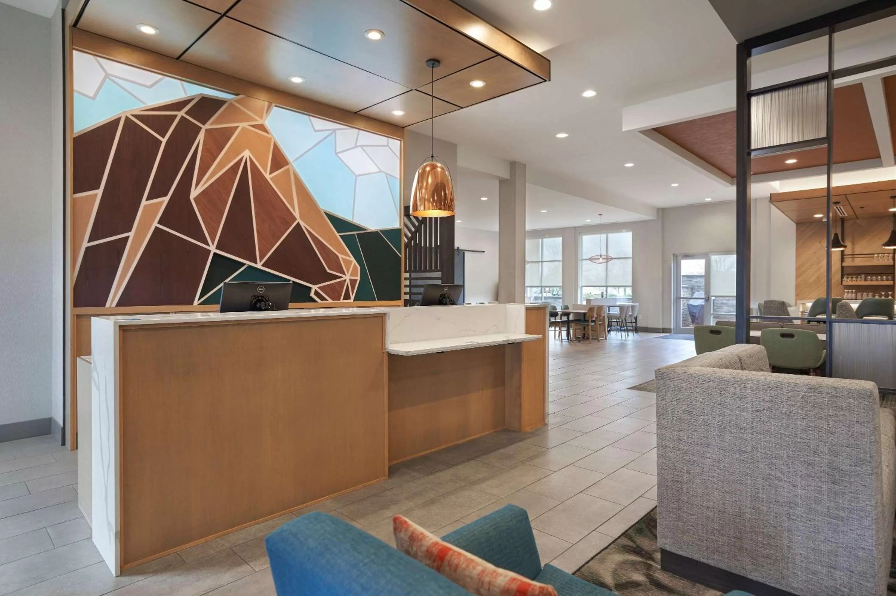 Lobby or reception in Hyatt House Louisville East