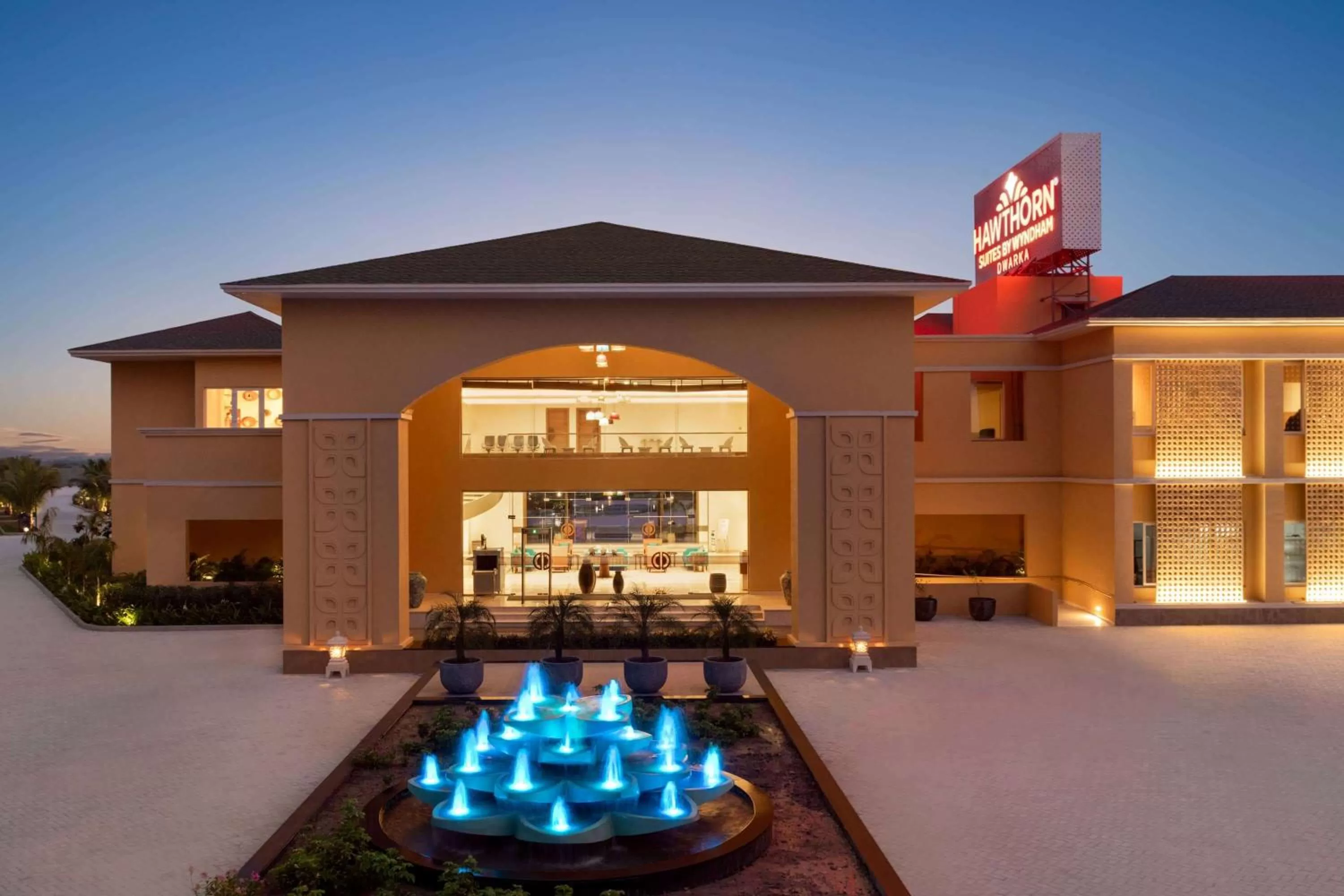 Property building in Hawthorn Suites by Wyndham Dwarka