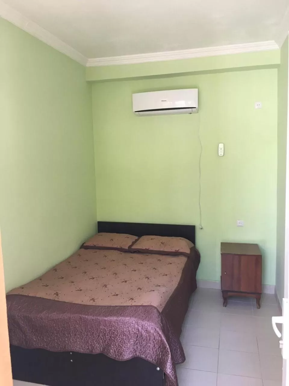 Bed in Hotel Nino Ureki