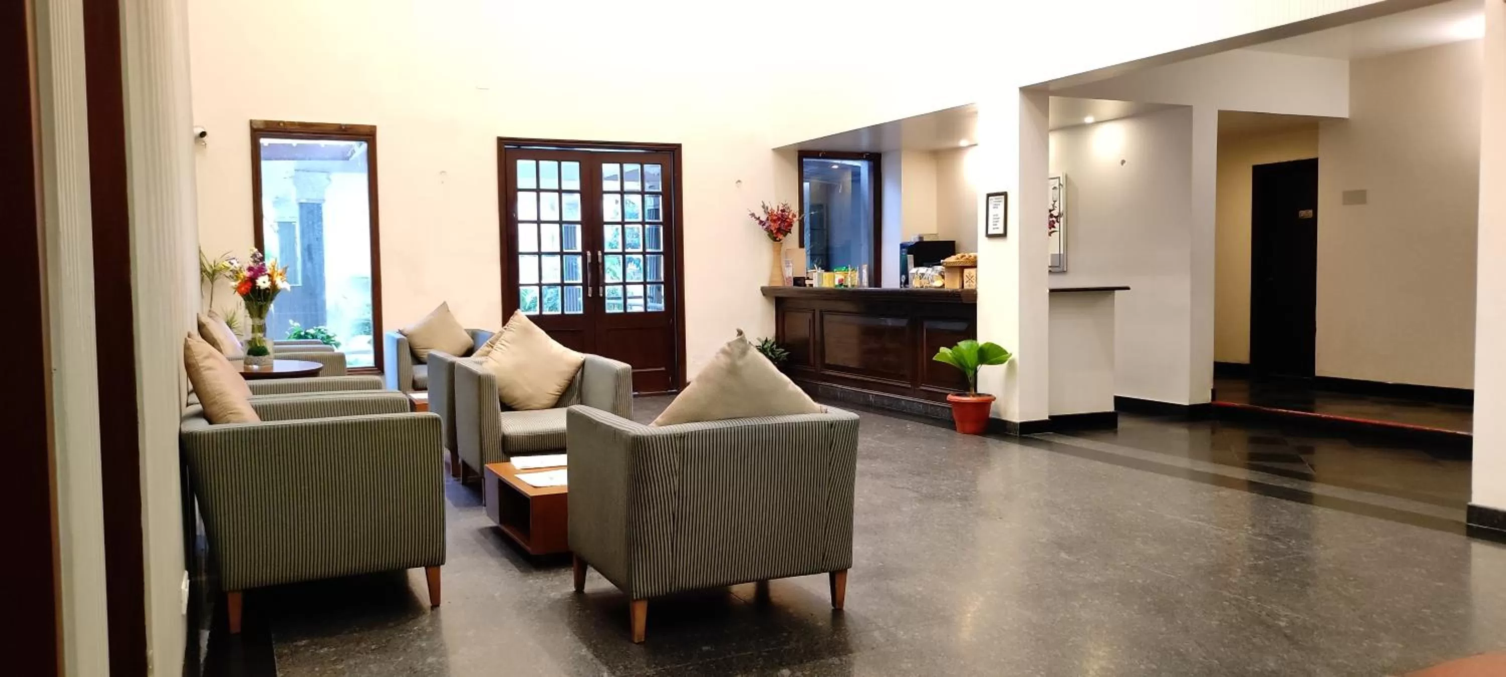 Lobby or reception in Hotel Cachar Club