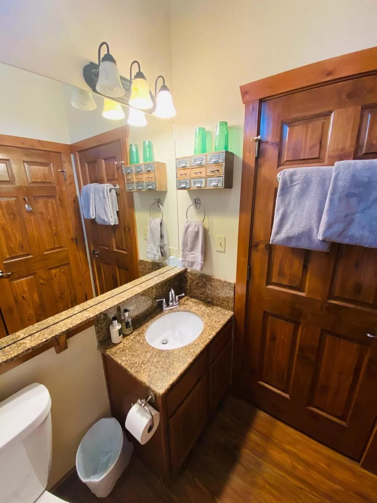 Bathroom in All Seasons Treehouse Village