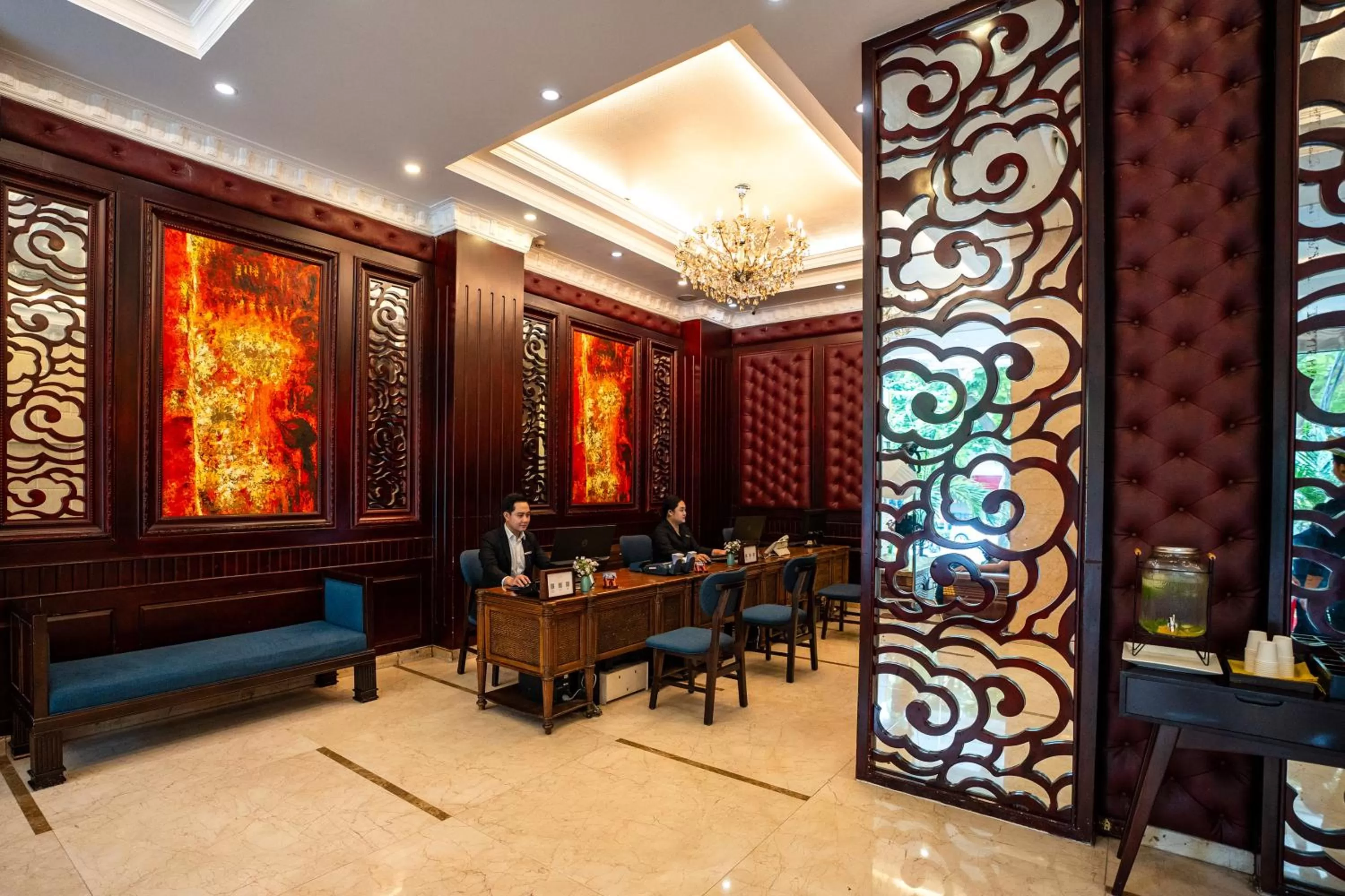 Lobby or reception in Alagon City Hotel & Spa
