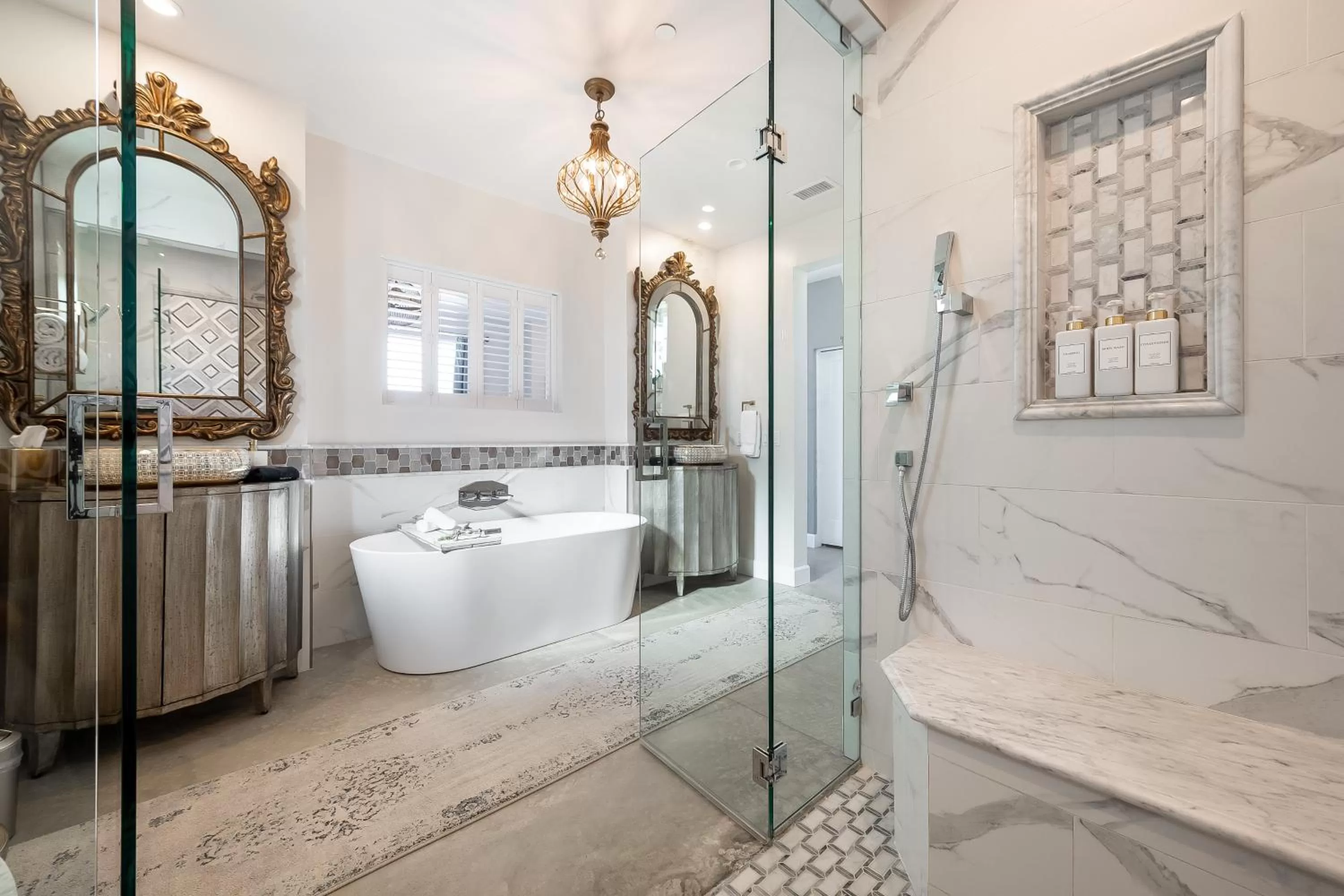 Shower in Domaine Chardonnay