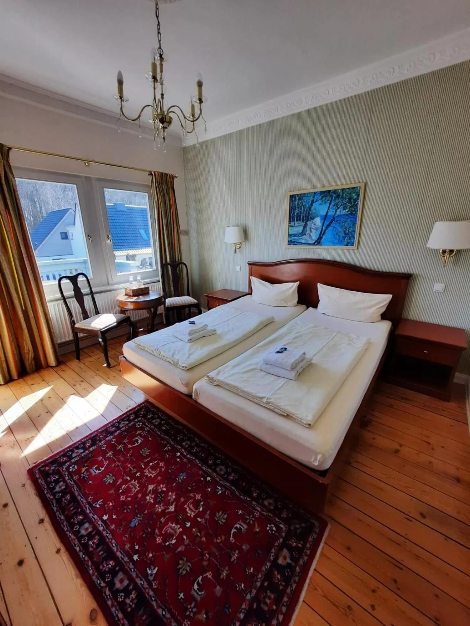 Bed in Landhaus Bode