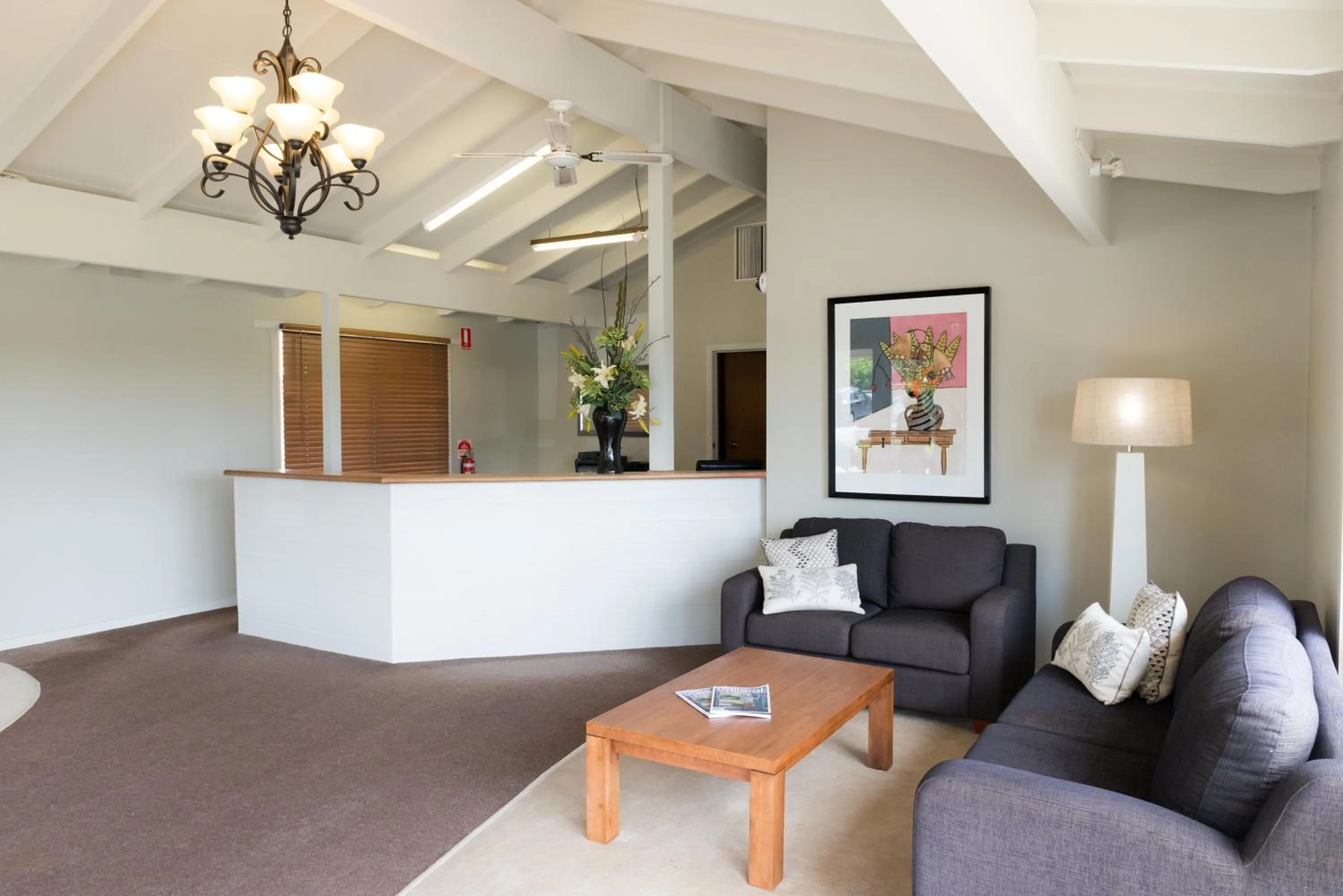 Lobby or reception in Ballarat Colonial Motor Inn