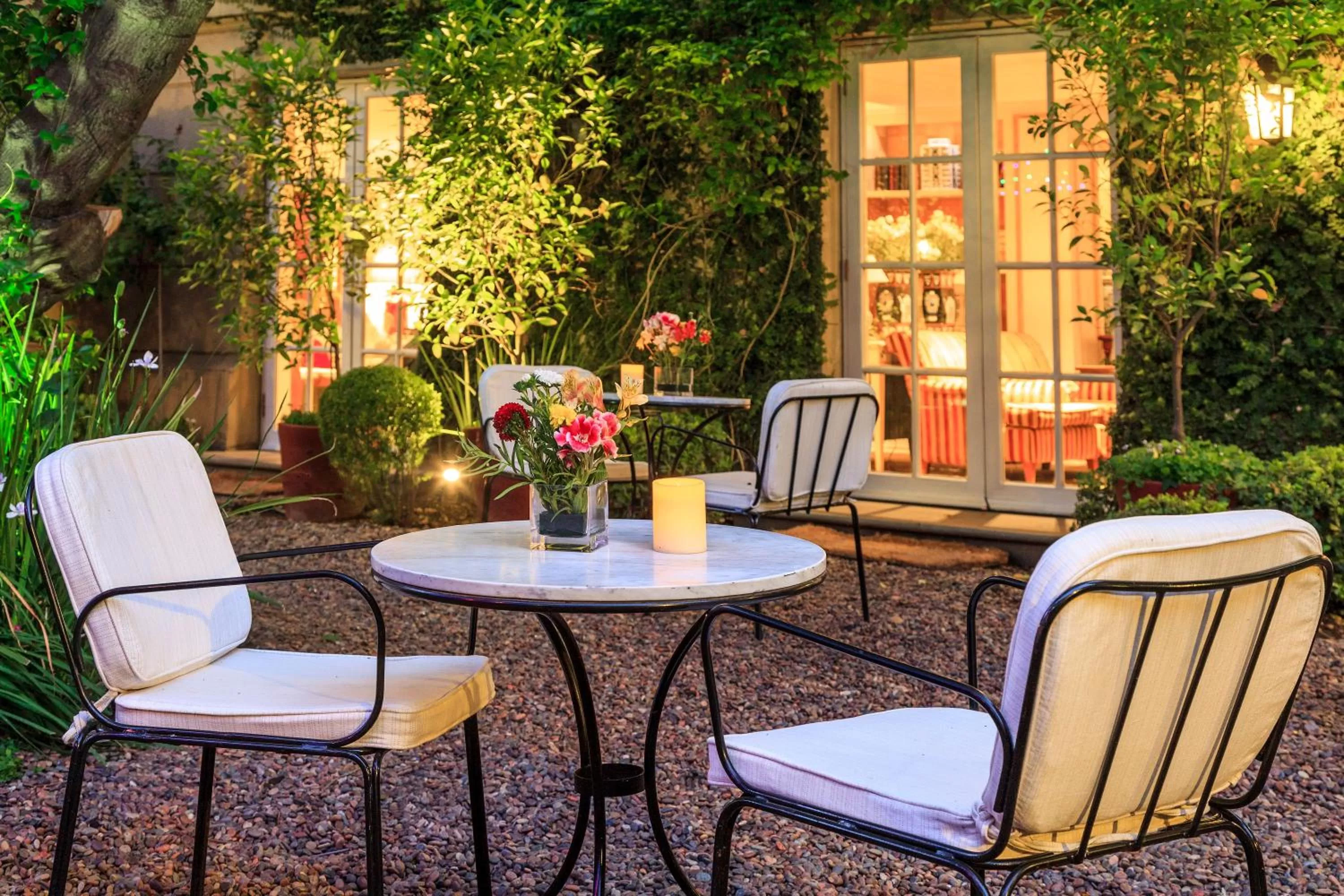Patio in Hotel Boutique Le Reve