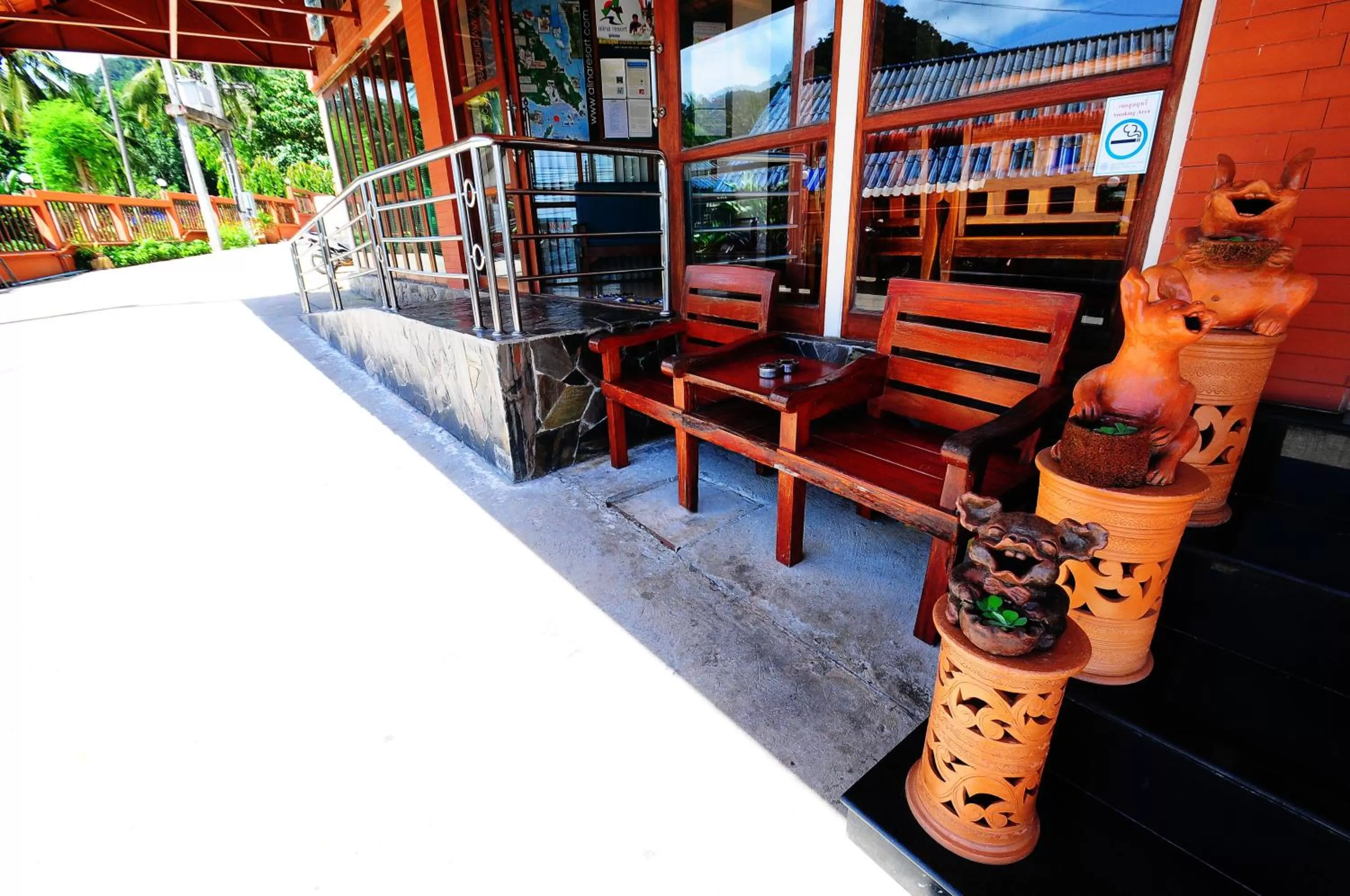 Decorative detail in Alina Grande Hotel & Resort