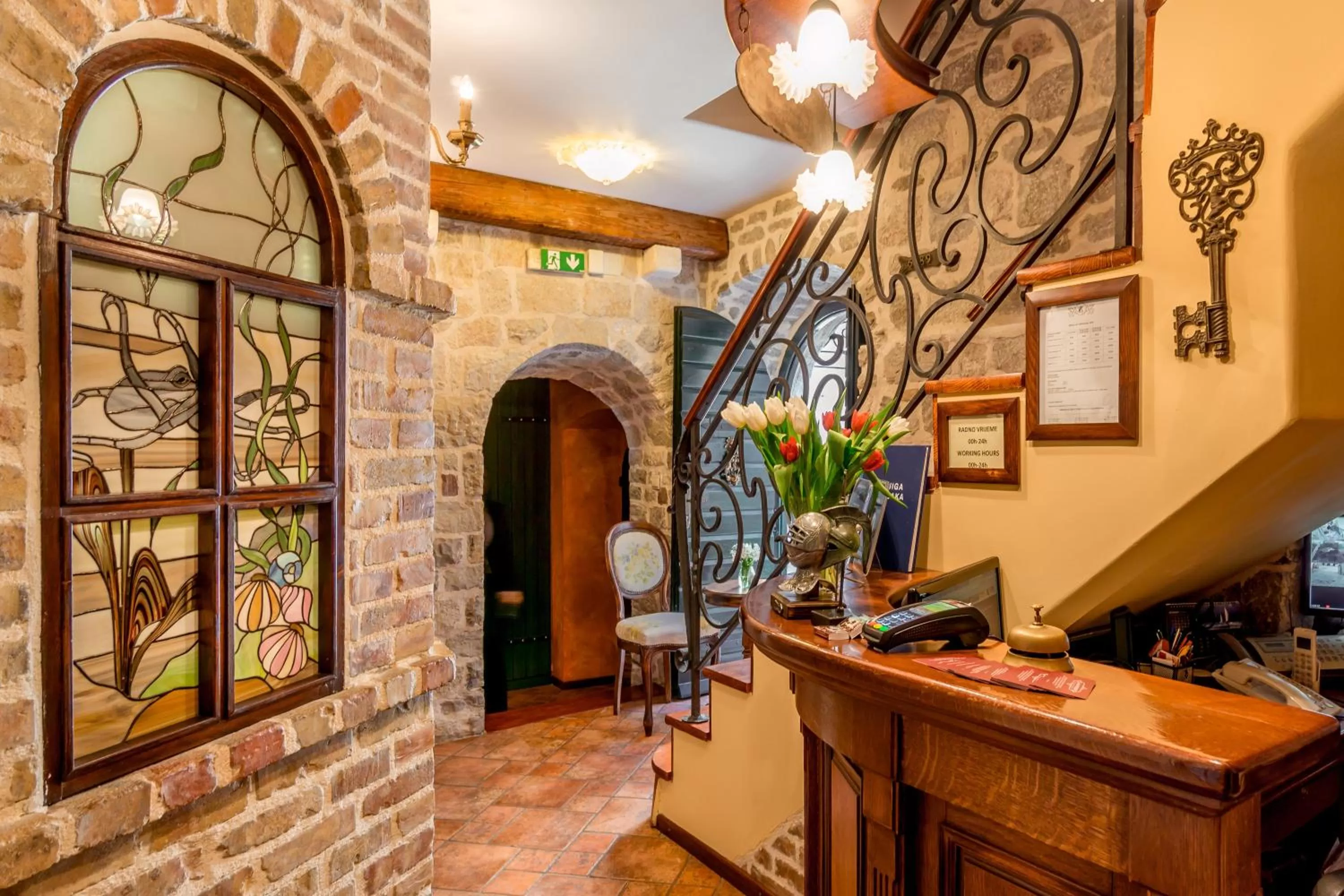 Lobby or reception in Hotel Monte Cristo