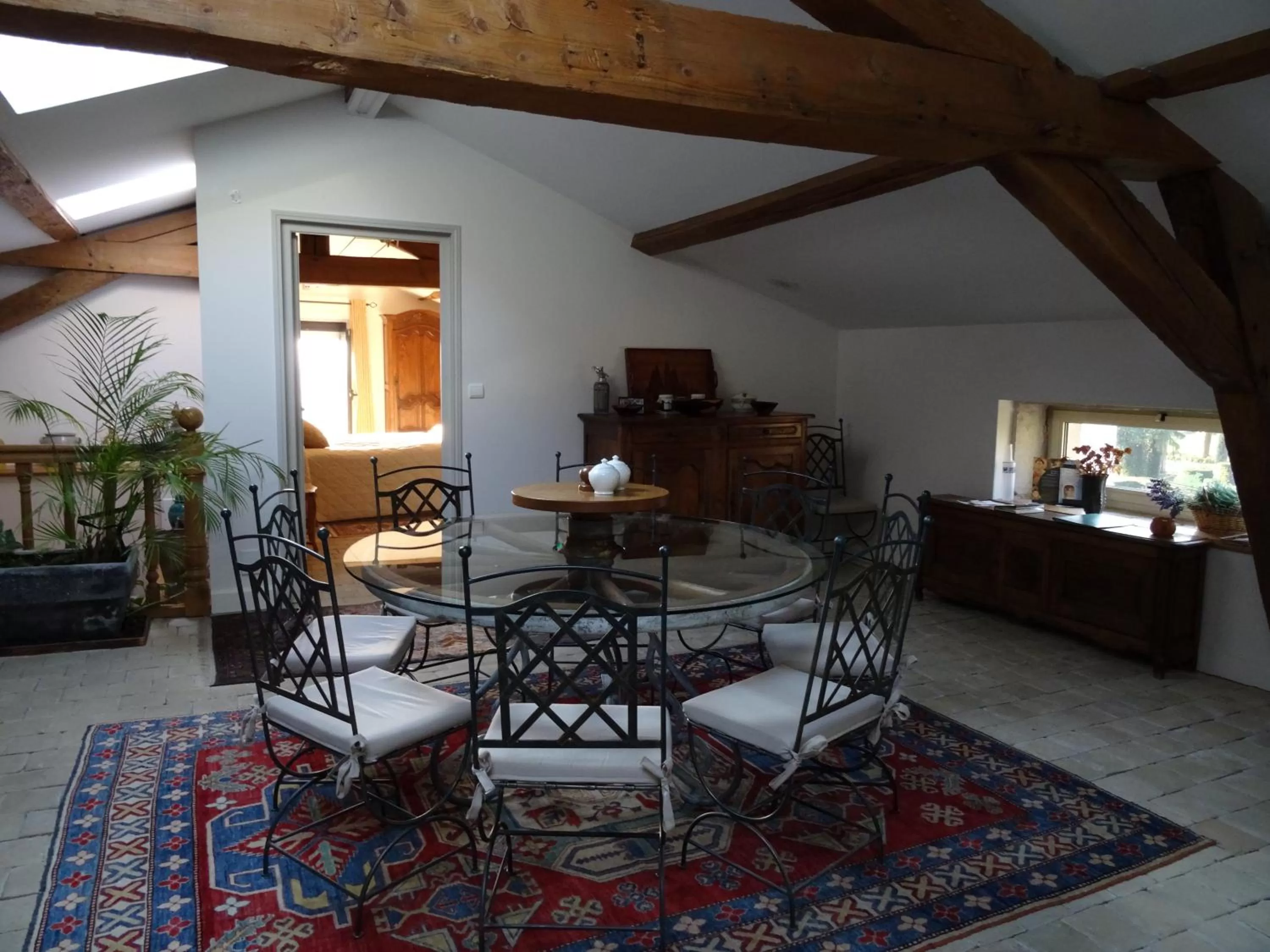 Seating area in Gentilhommière de Collonges