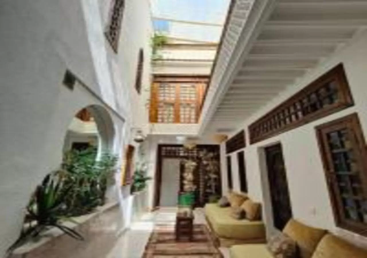 Seating area in Riad Beata Bed & Breakfast