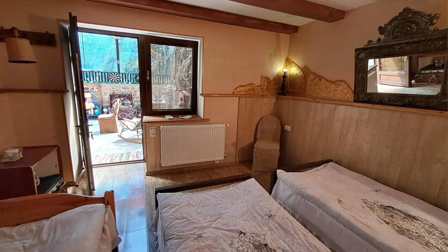 Bed in Qilimcha's Guesthouse