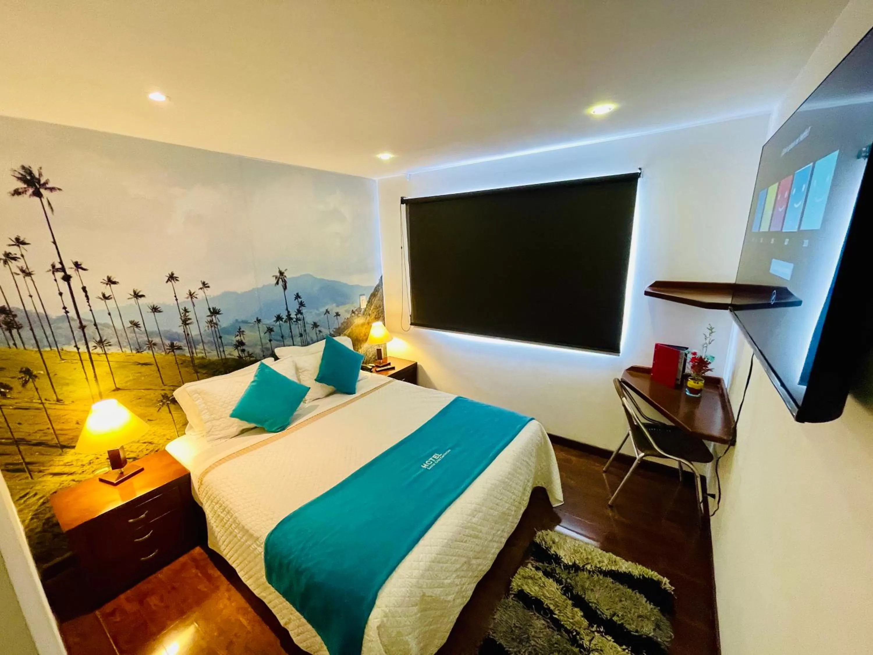 Photo of the whole room, Bed in Hotel Santa Cruz Bogotá