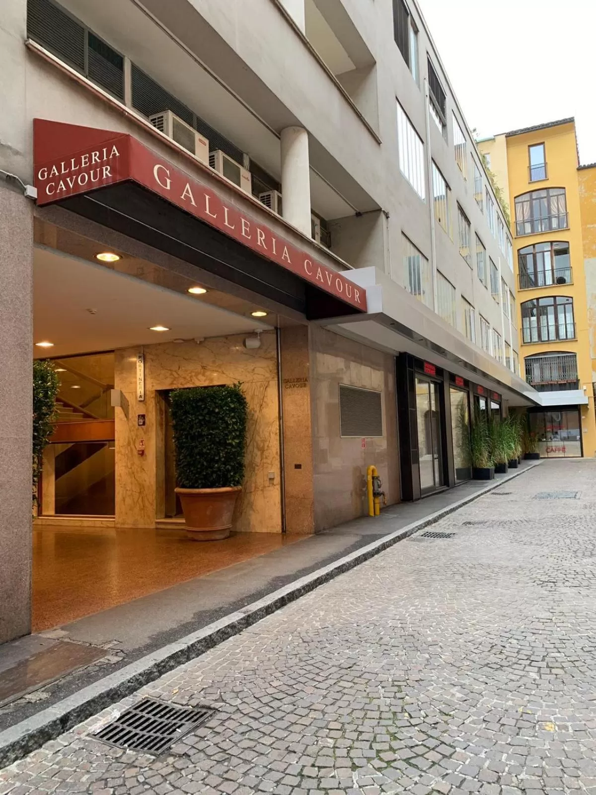 Property building in B&B Galleria Cavour