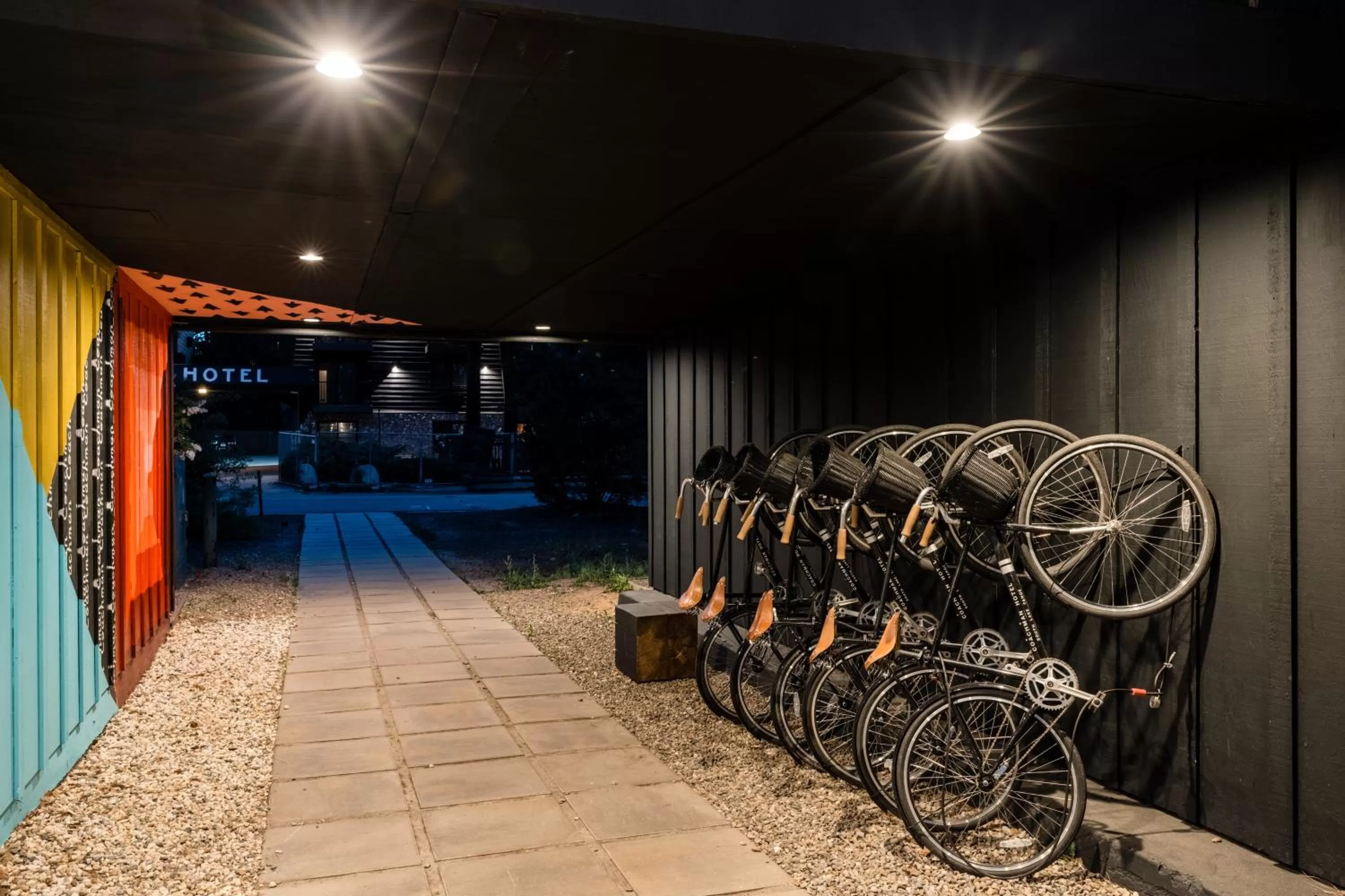 Cycling in The Coachman Hotel