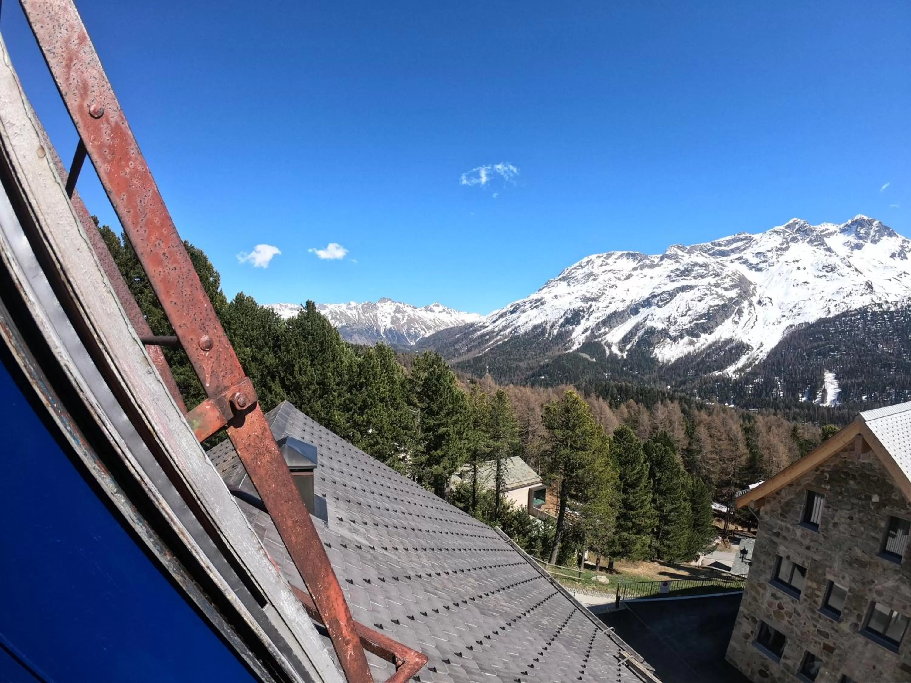 Mountain view in Sternwarte by Randolins