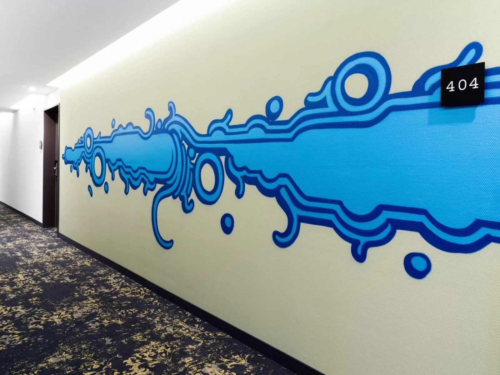 Decorative detail in Holiday Inn - the niu, Saddle Fürth by IHG