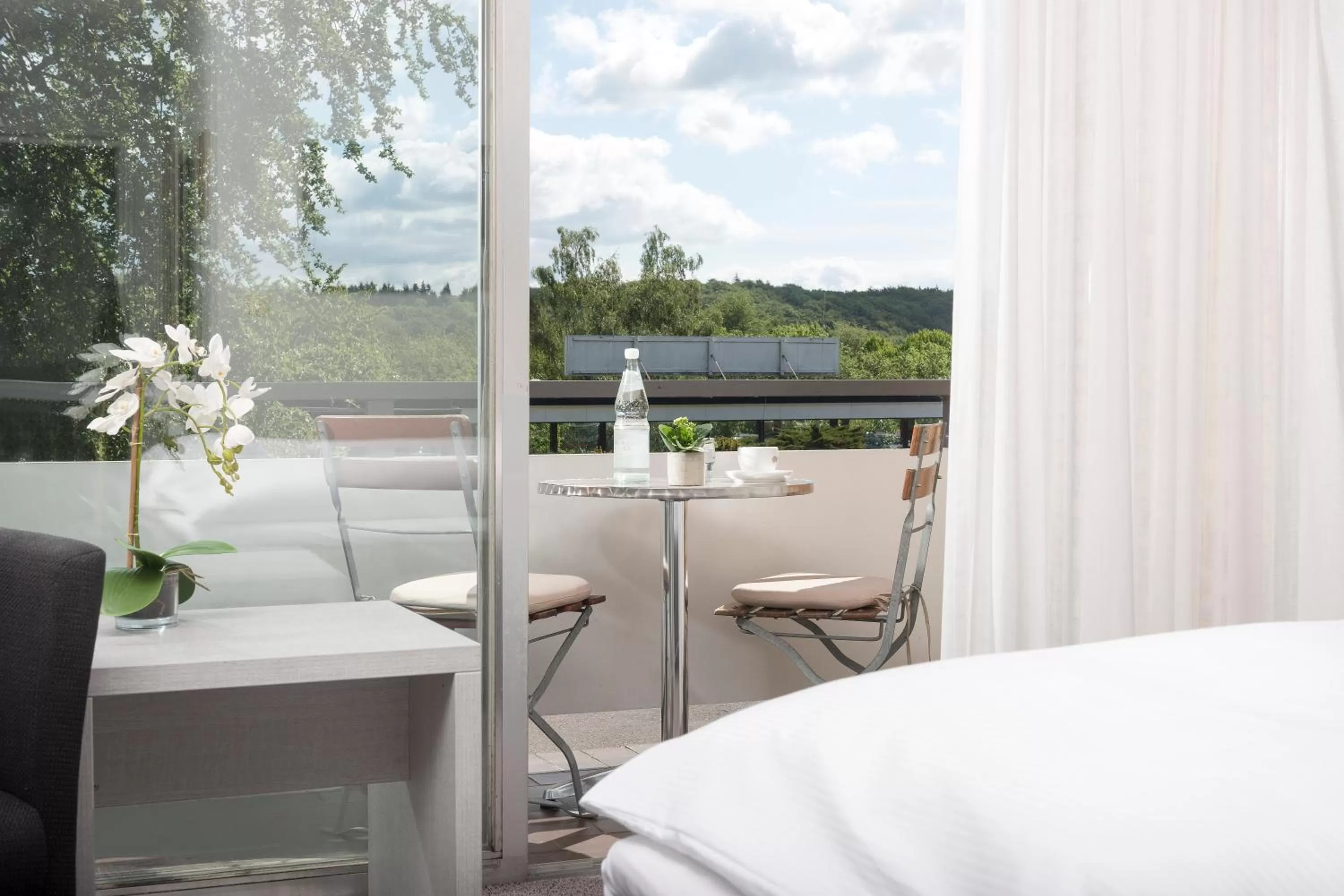 Balcony/Terrace in Hotel des Nordens Flensburg Wellness & Spa