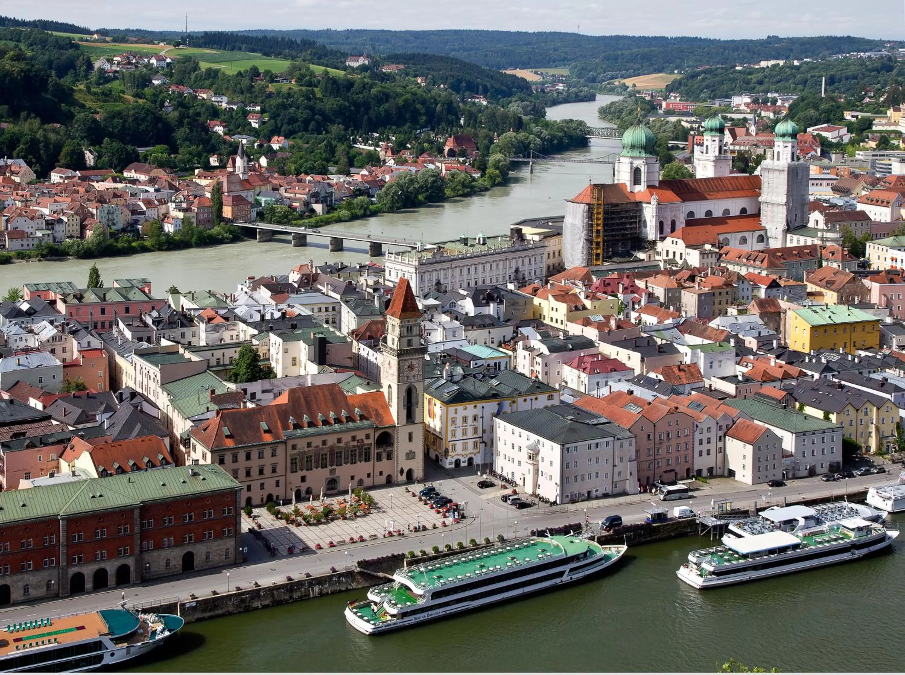 Area and facilities, Bird's-eye View in Hotel Wilder Mann