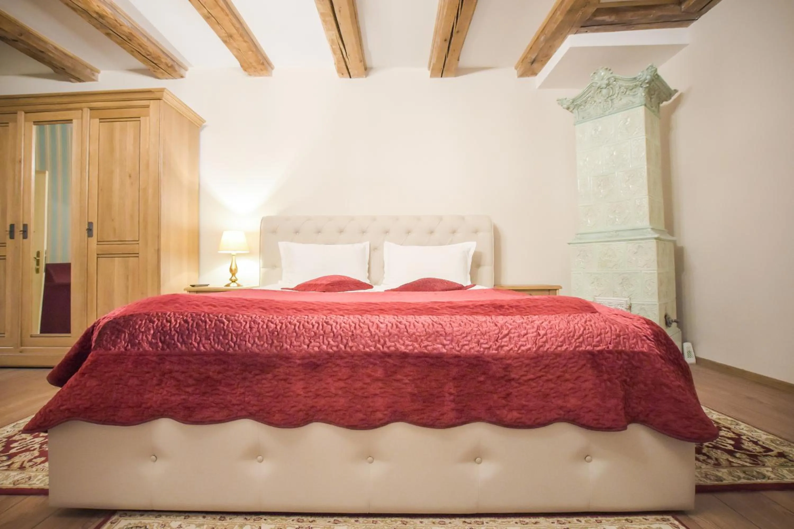 Bedroom, Bed in Safrano Palace