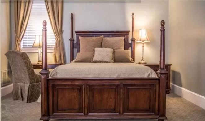 Bed in Clark House Inn
