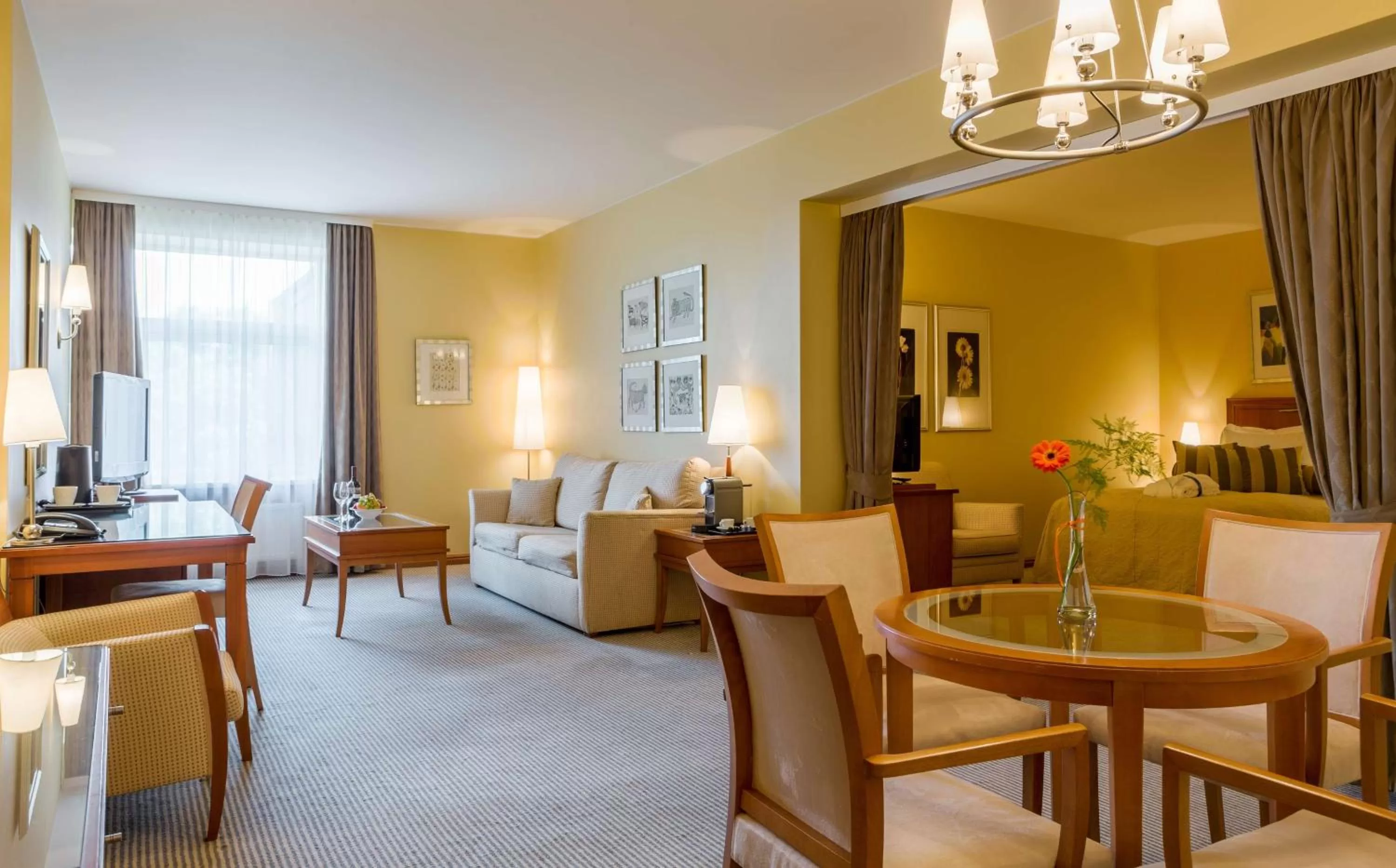 Living room in Radisson Blu Ridzene Hotel, Riga