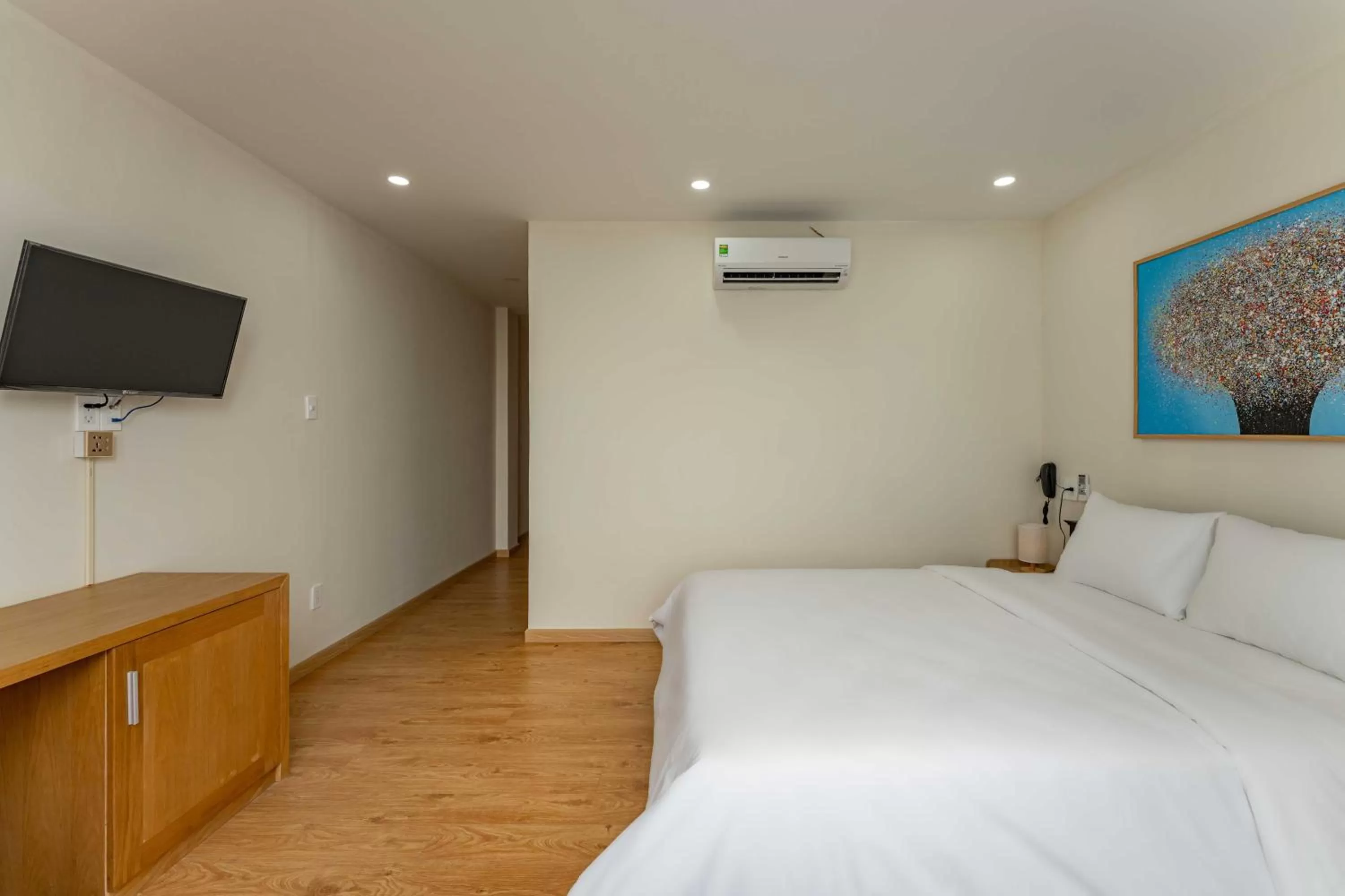 Bed in Edoya hotel Dong Khoi