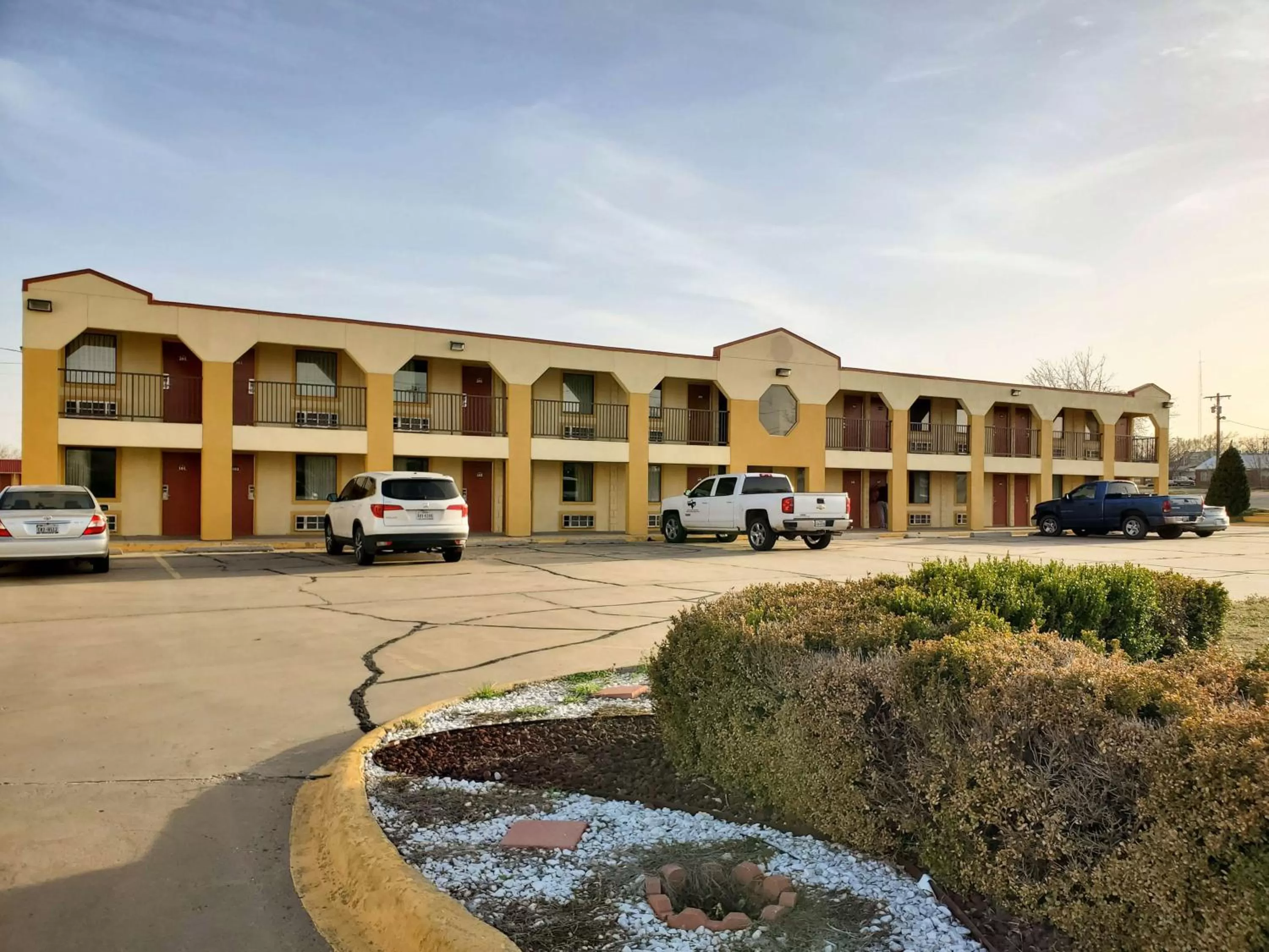 Property building in Motel 6 Shamrock TX