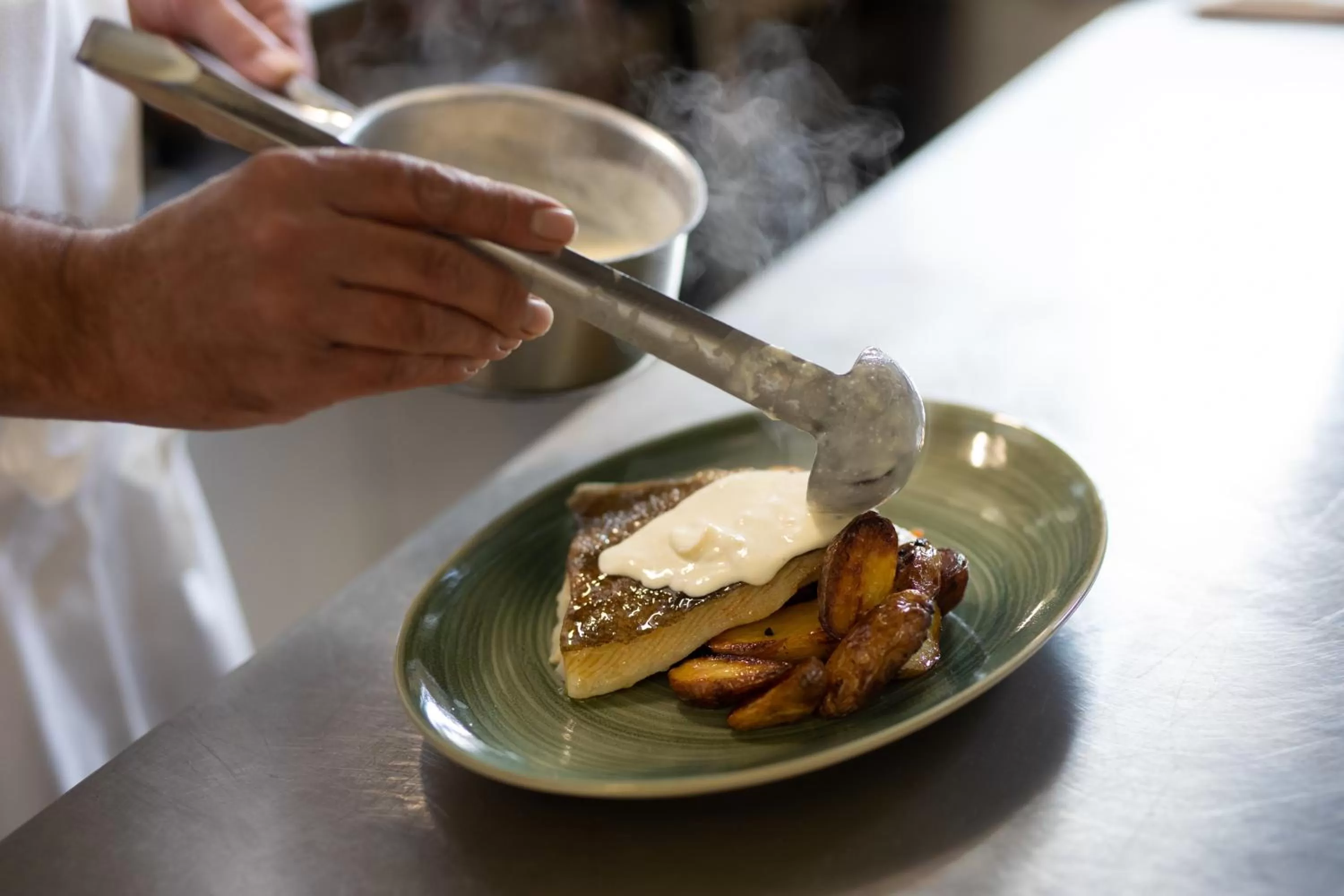 Restaurant/places to eat in Hôtel Relais d'Étretat