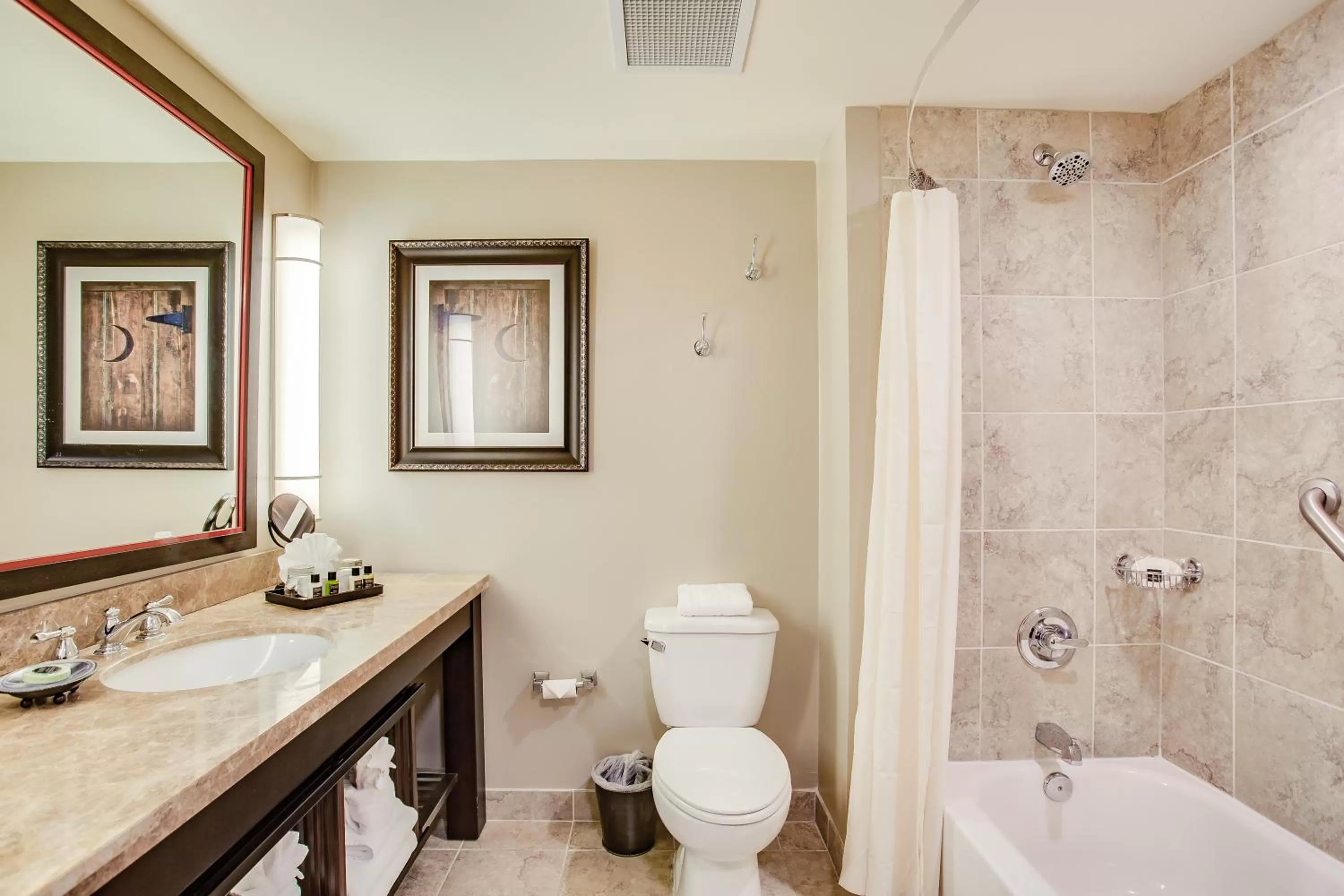 Bathroom in Overton Hotel and Conference Center