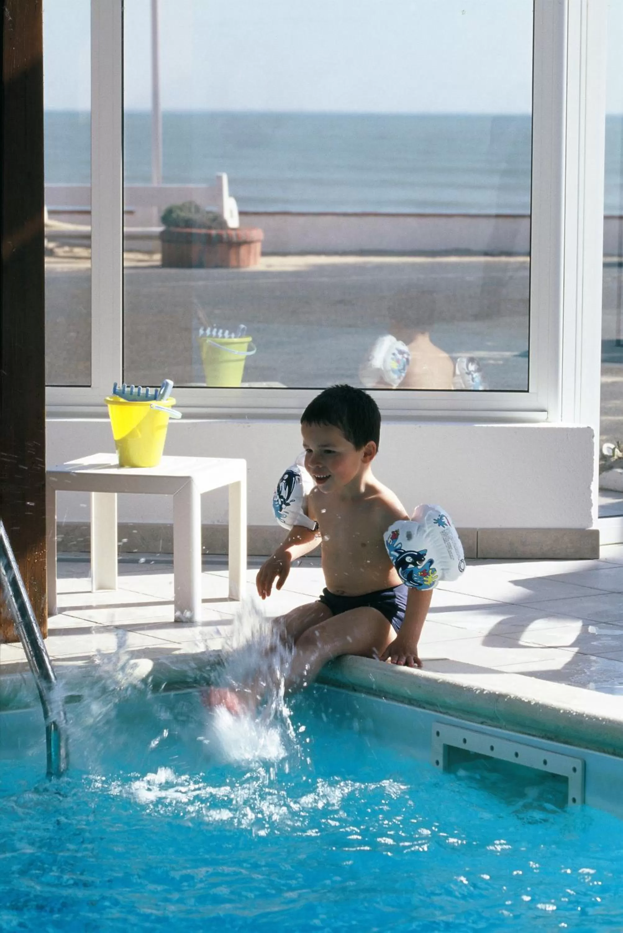 Swimming pool in Hotel Les Dunes