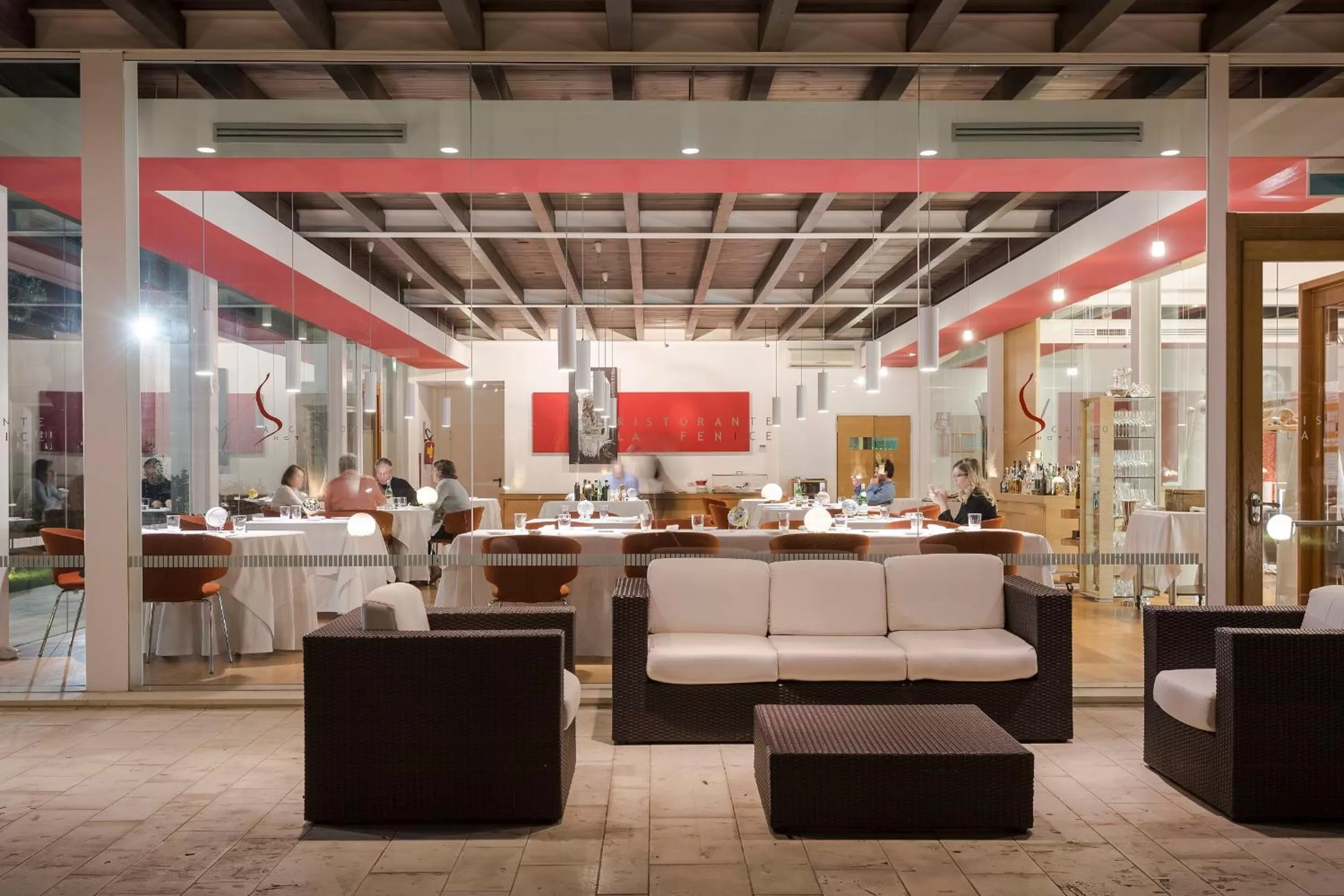 Restaurant/places to eat in Hotel Villa Carlotta